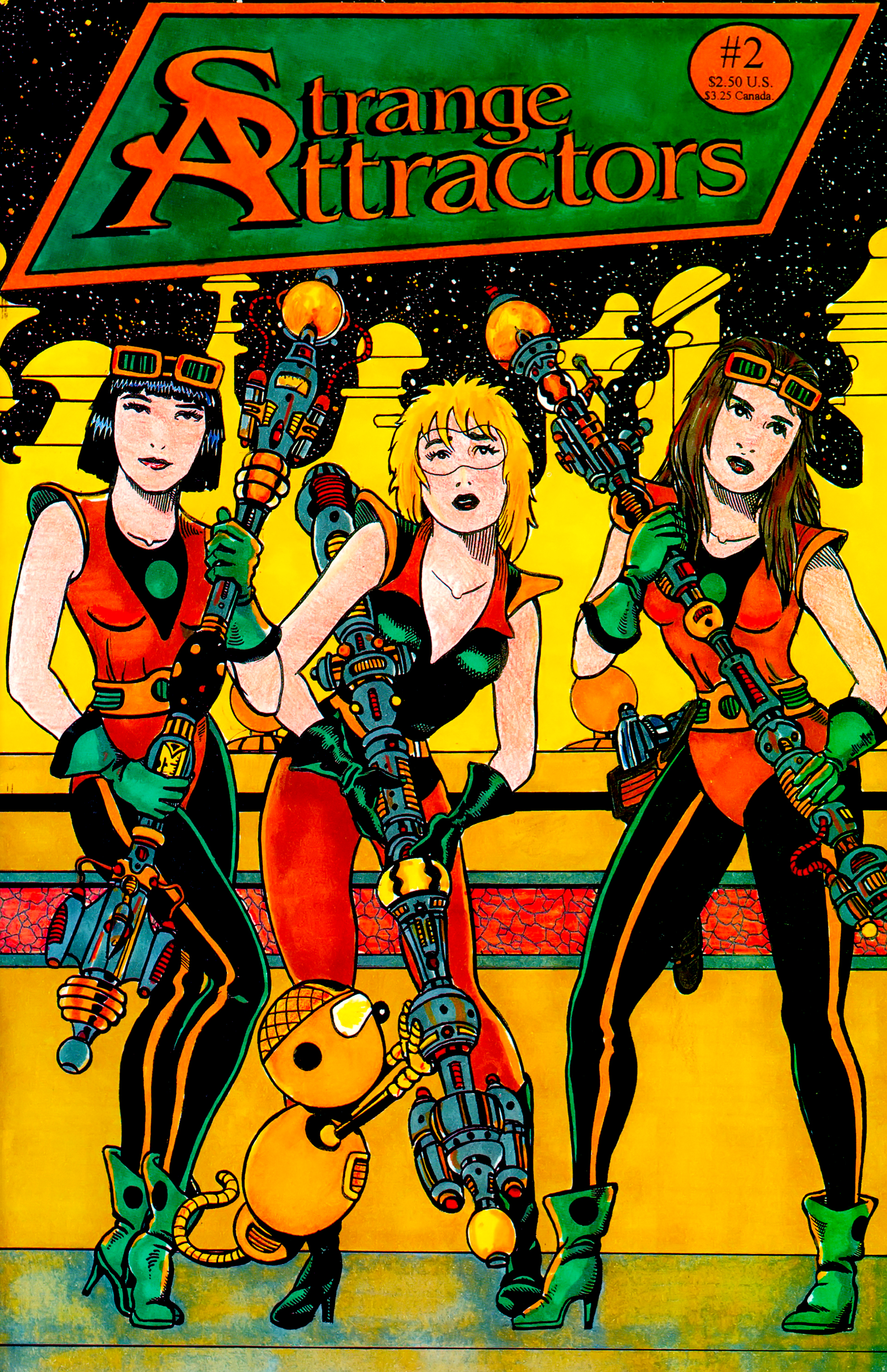 Read online Strange Attractors (1993) comic -  Issue #2 - 1