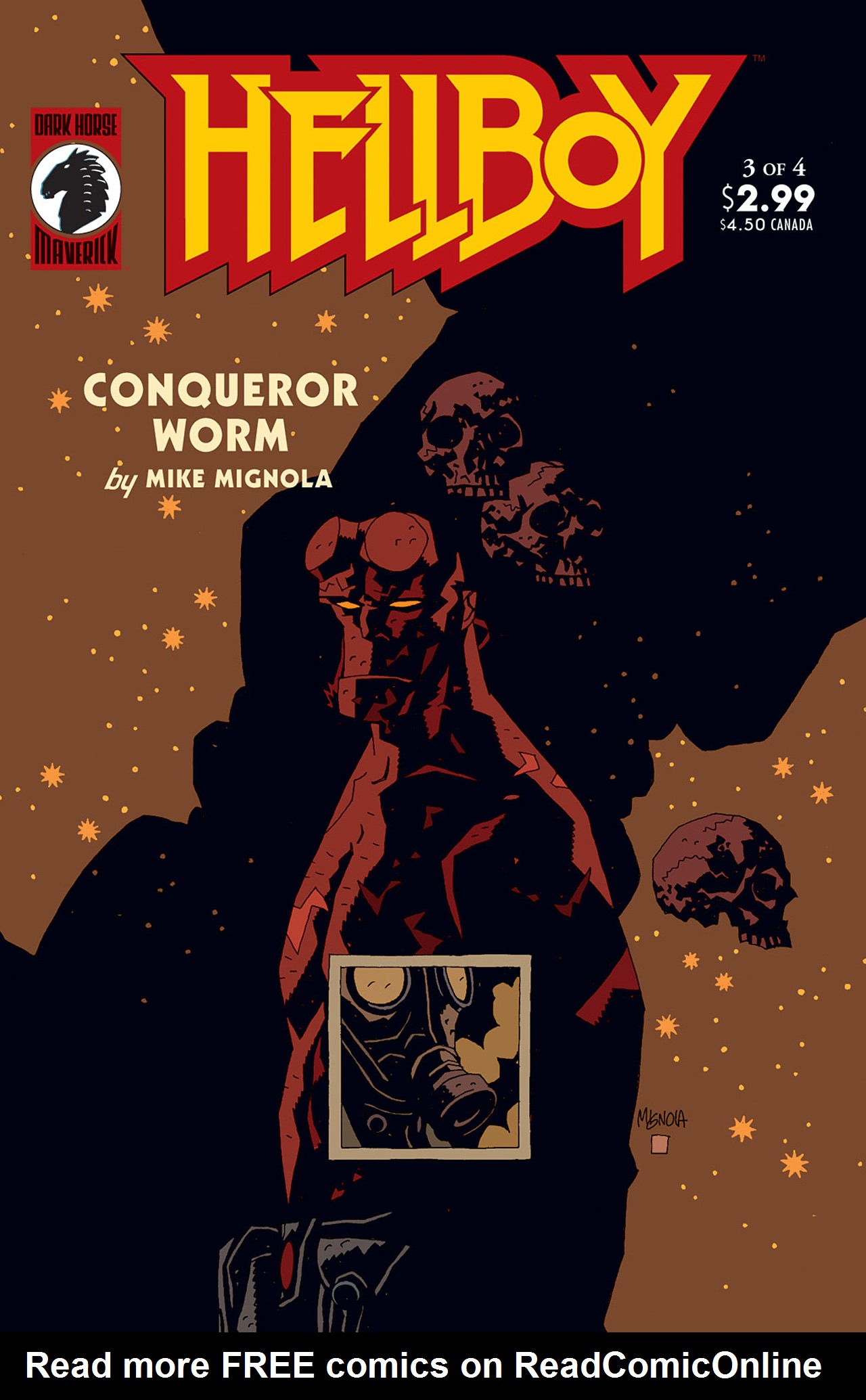 Read online Hellboy: Conqueror Worm comic -  Issue #3 - 1