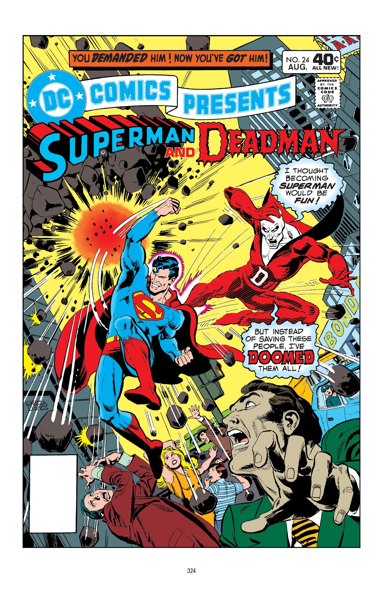 Read online Adventures of Superman: José Luis García-López comic -  Issue # TPB - 312