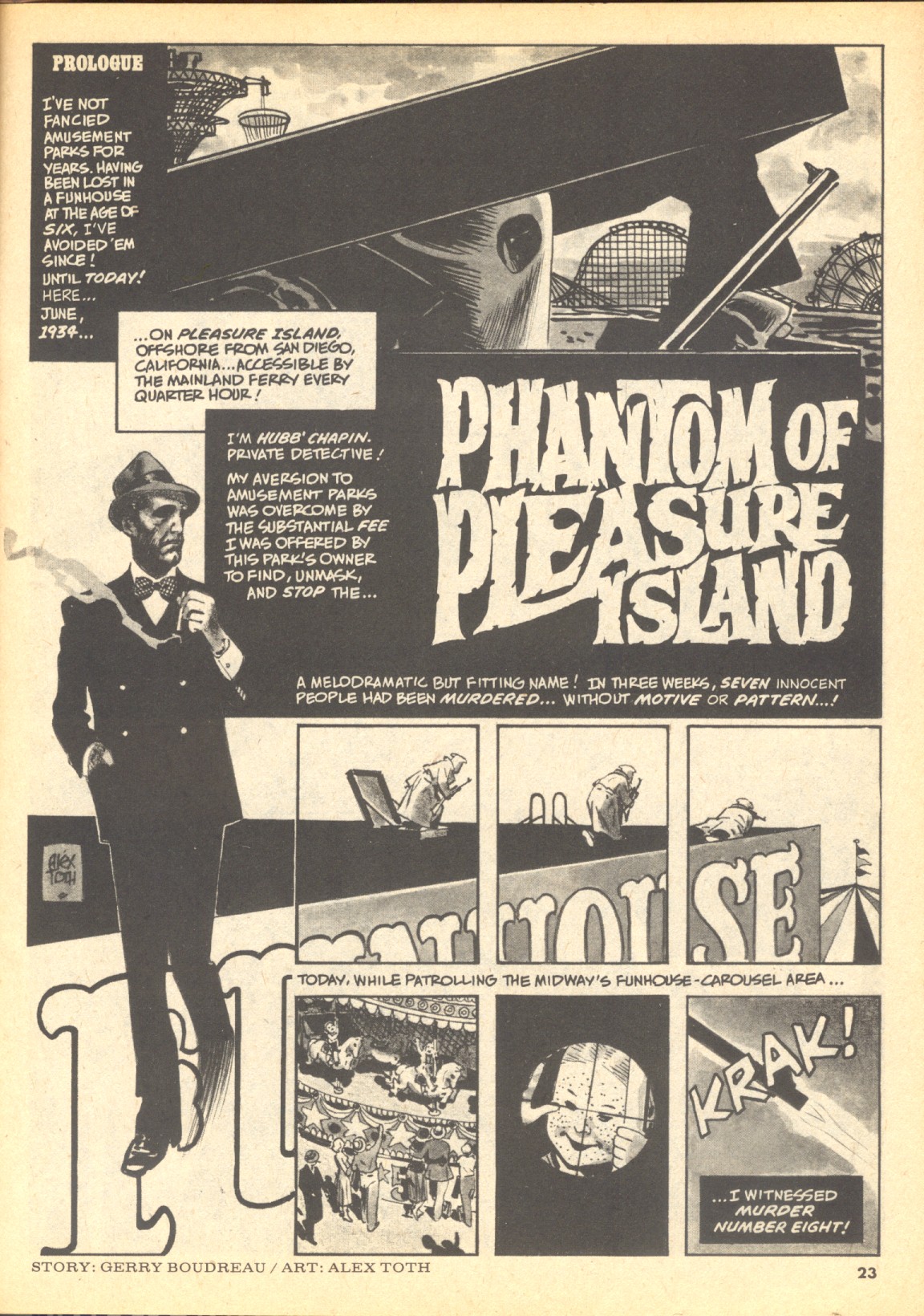 Read online Creepy (1964) comic -  Issue #75 - 23