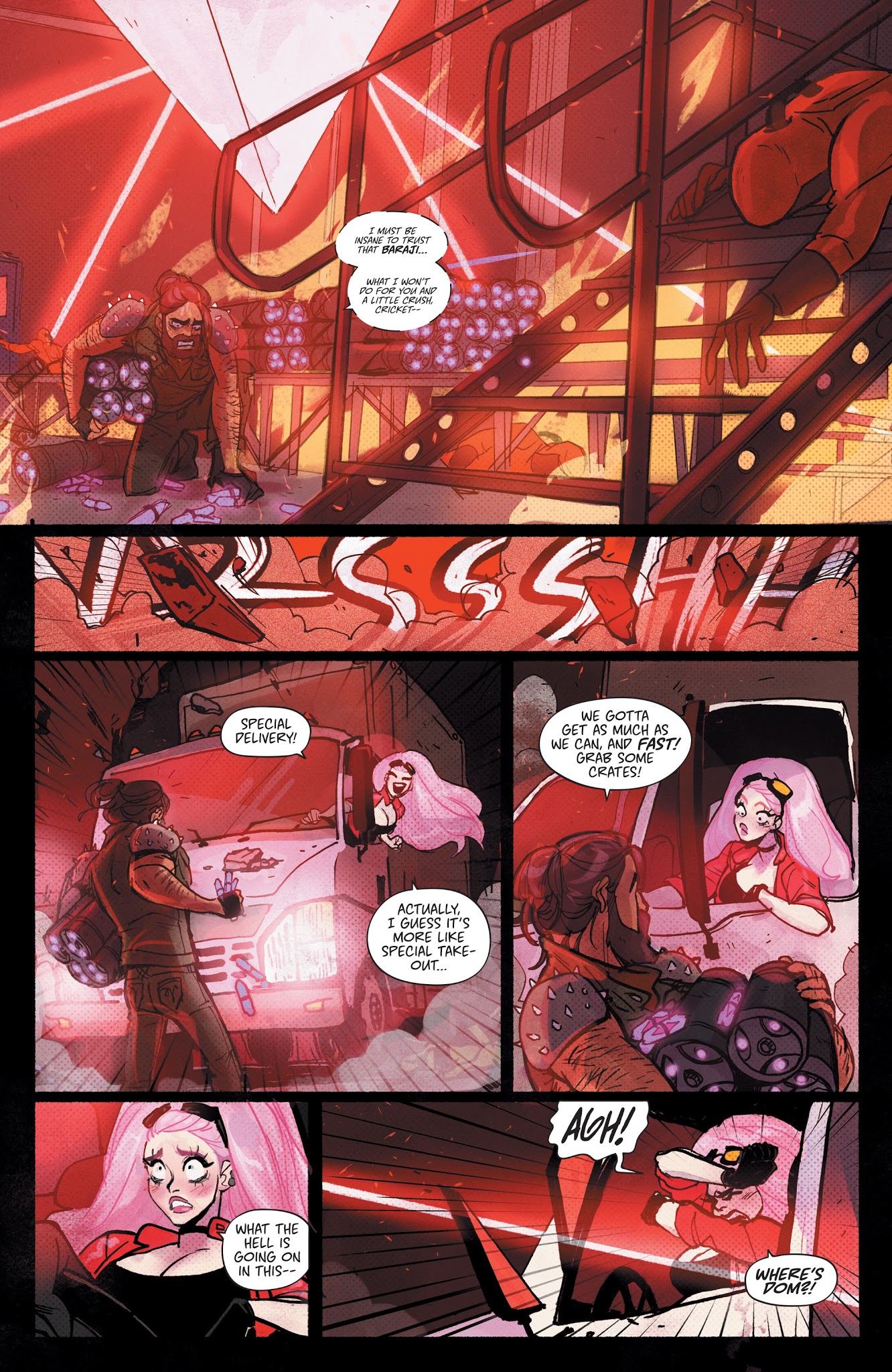 Read online Motor Crush comic -  Issue #9 - 10