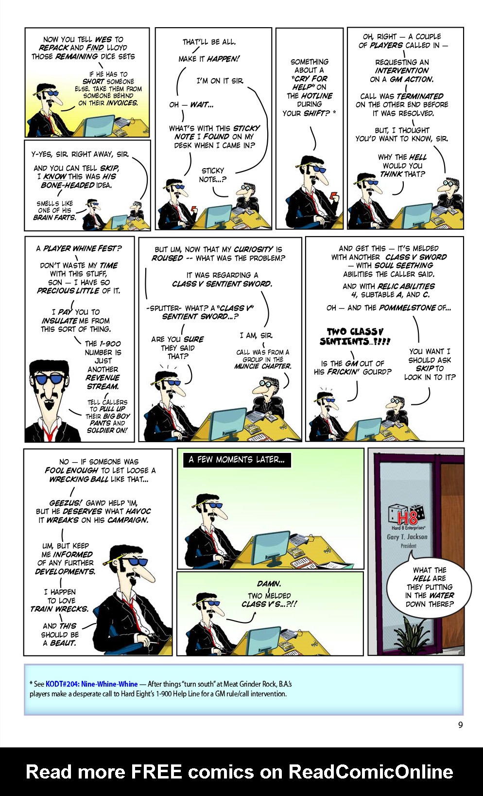 Read online Knights of the Dinner Table comic -  Issue #206 - 11