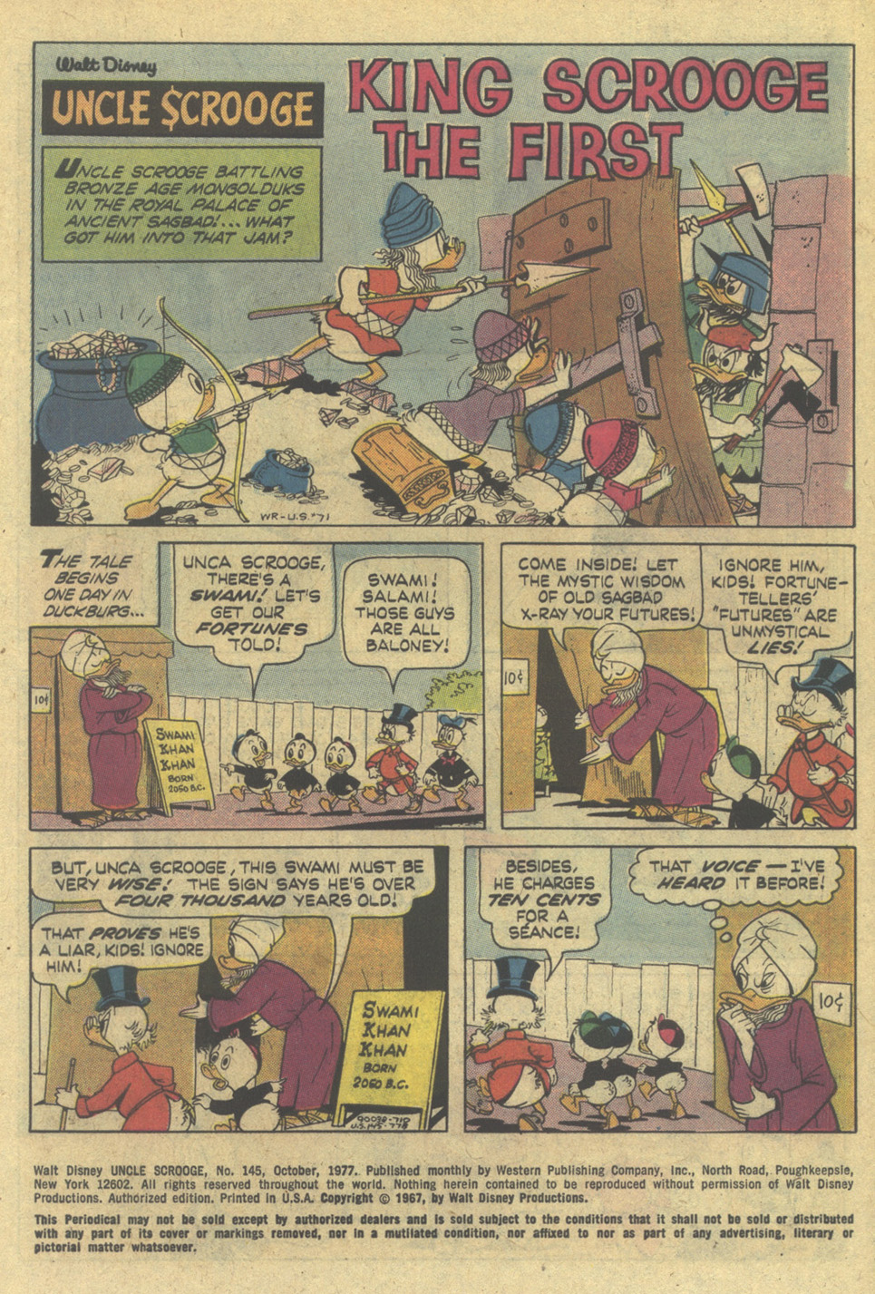 Read online Uncle Scrooge (1953) comic -  Issue #145 - 3