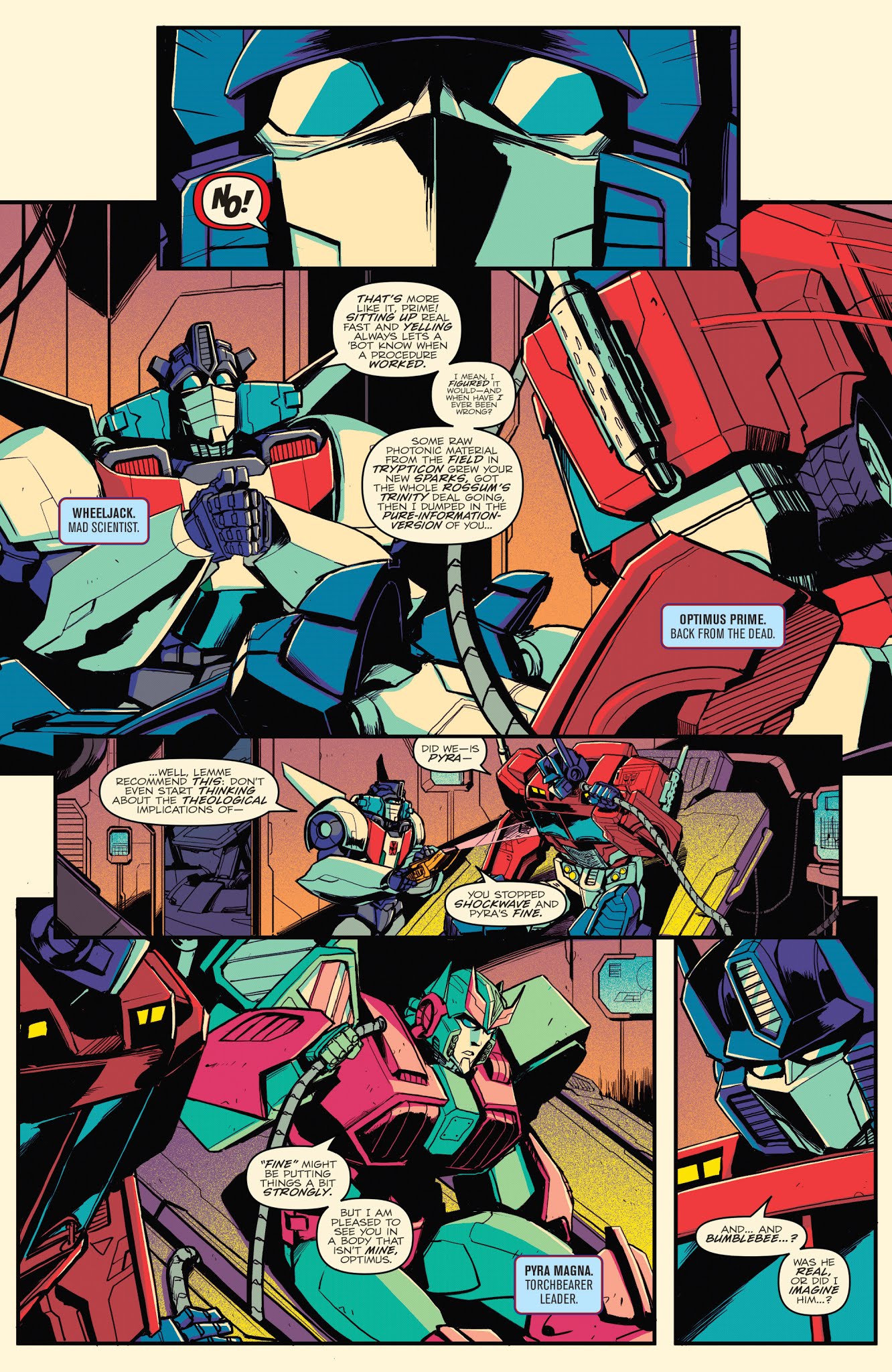 Read online Optimus Prime comic -  Issue #22 - 6