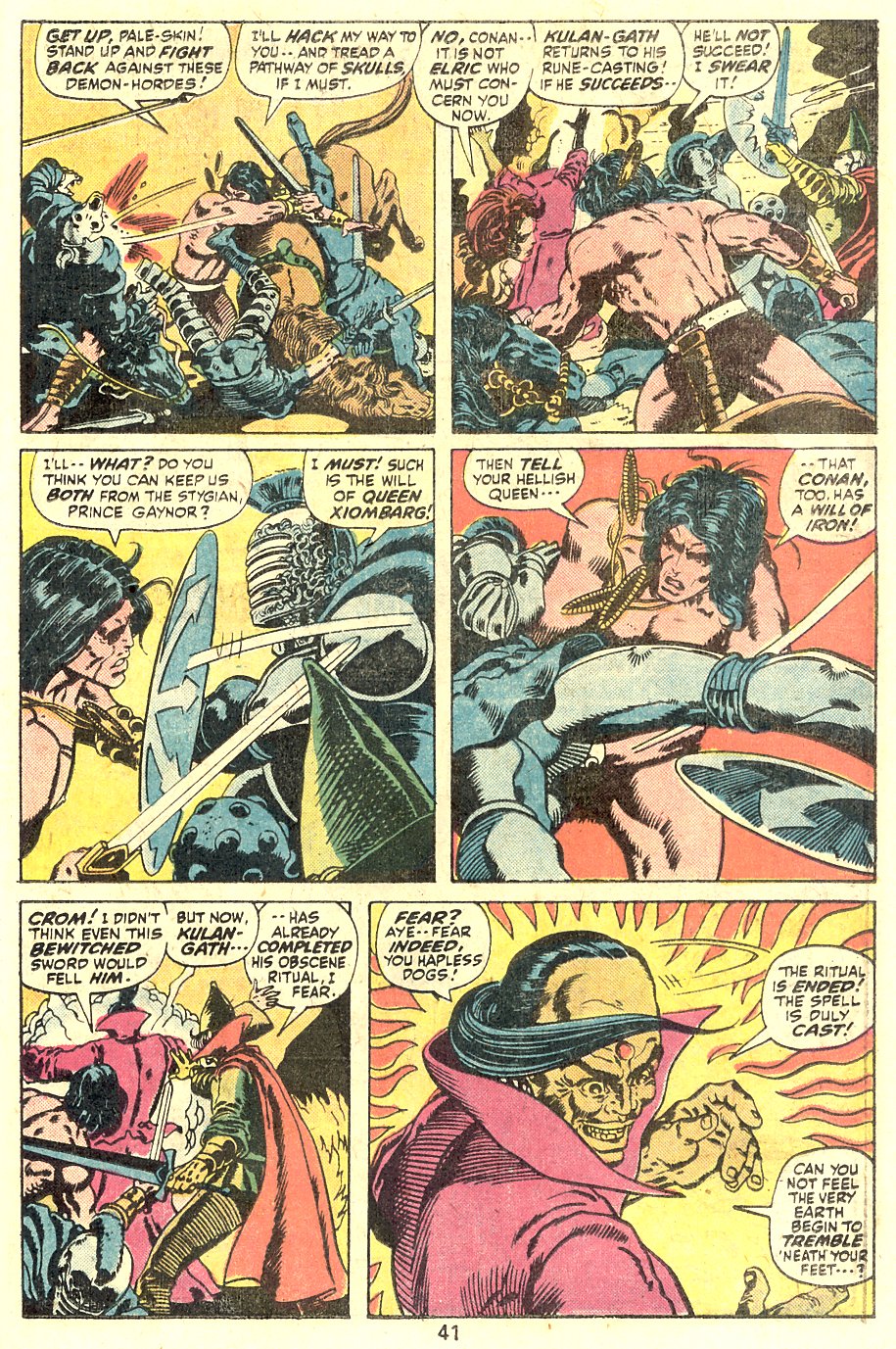Read online Giant-Size Conan comic -  Issue #5 - 43