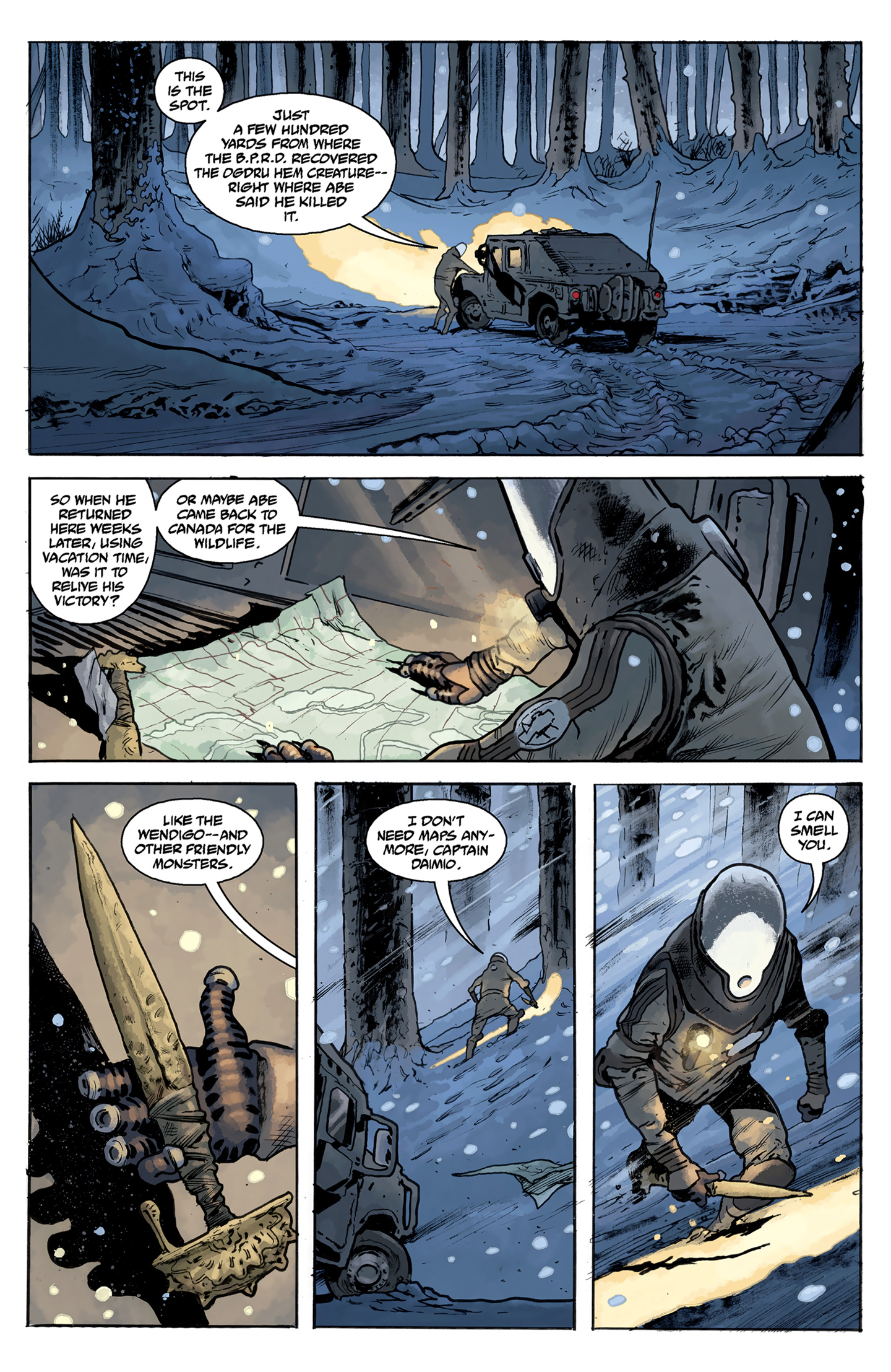 Read online B.P.R.D. Hell on Earth: The Long Death comic -  Issue #1 - 17