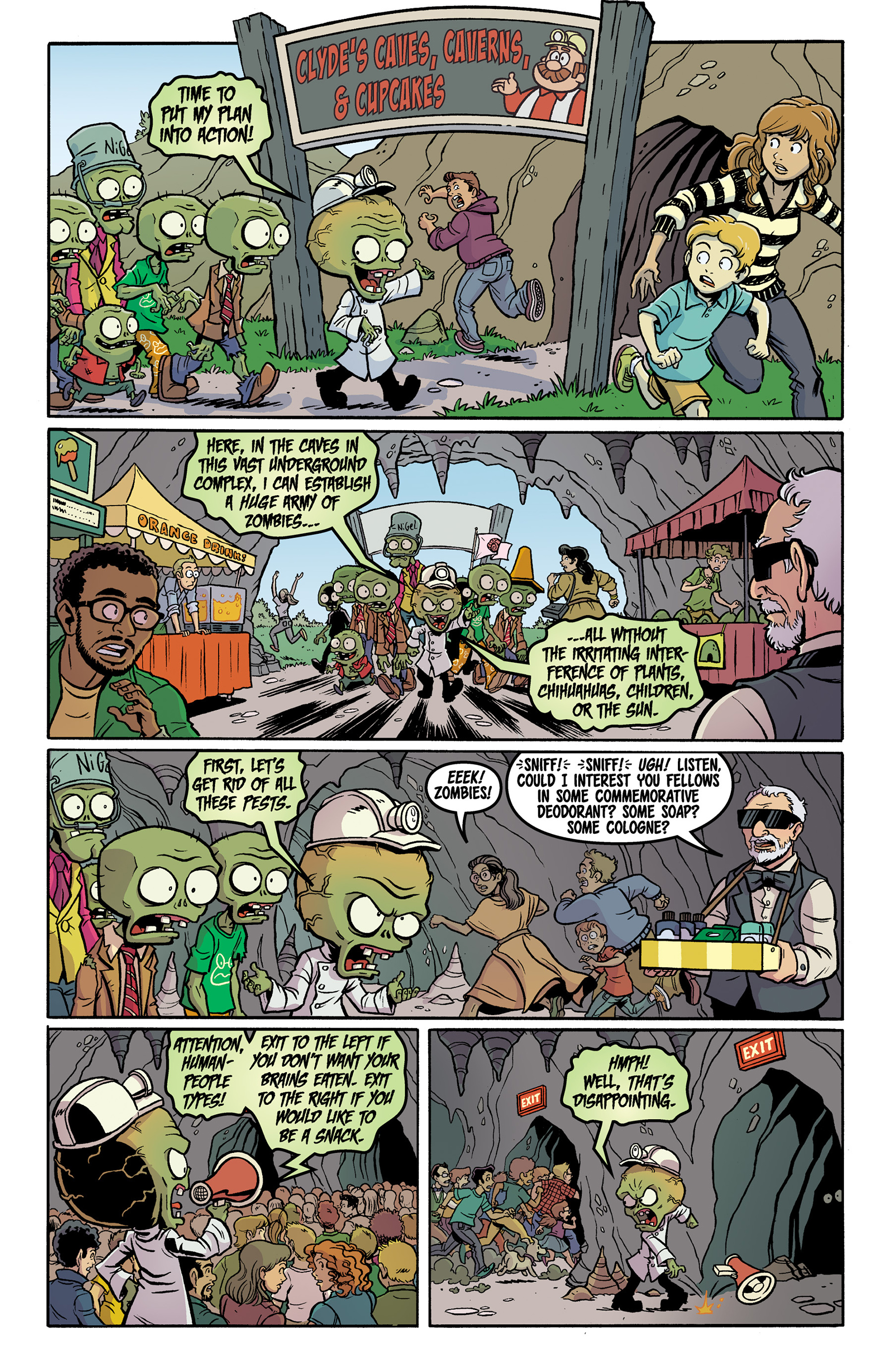 Read online Plants vs. Zombies: Boom Boom Mushroom comic -  Issue #10 - 6