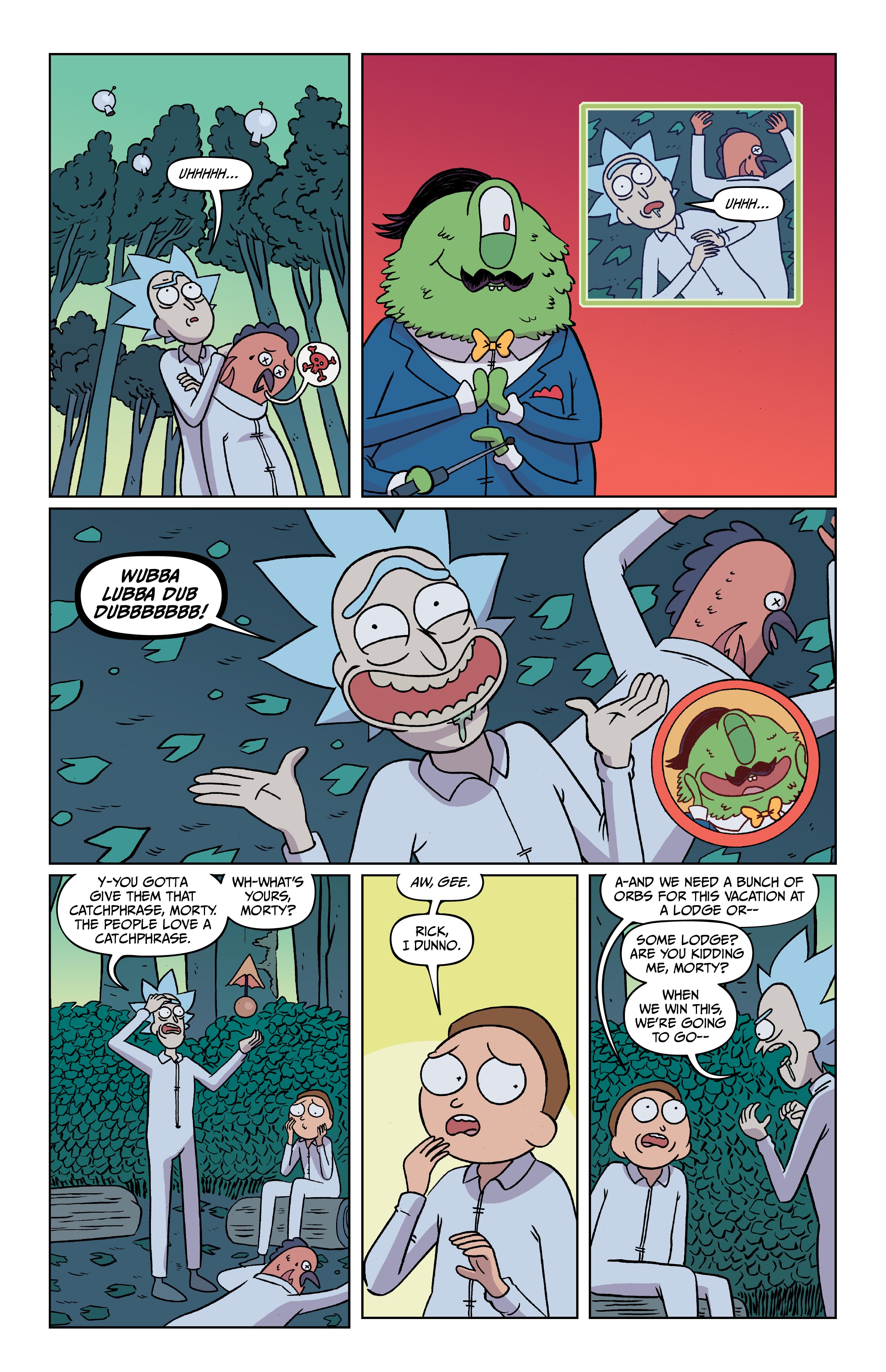Read online Rick and Morty comic -  Issue # (2015) _Deluxe Edition 6 (Part 1) - 90