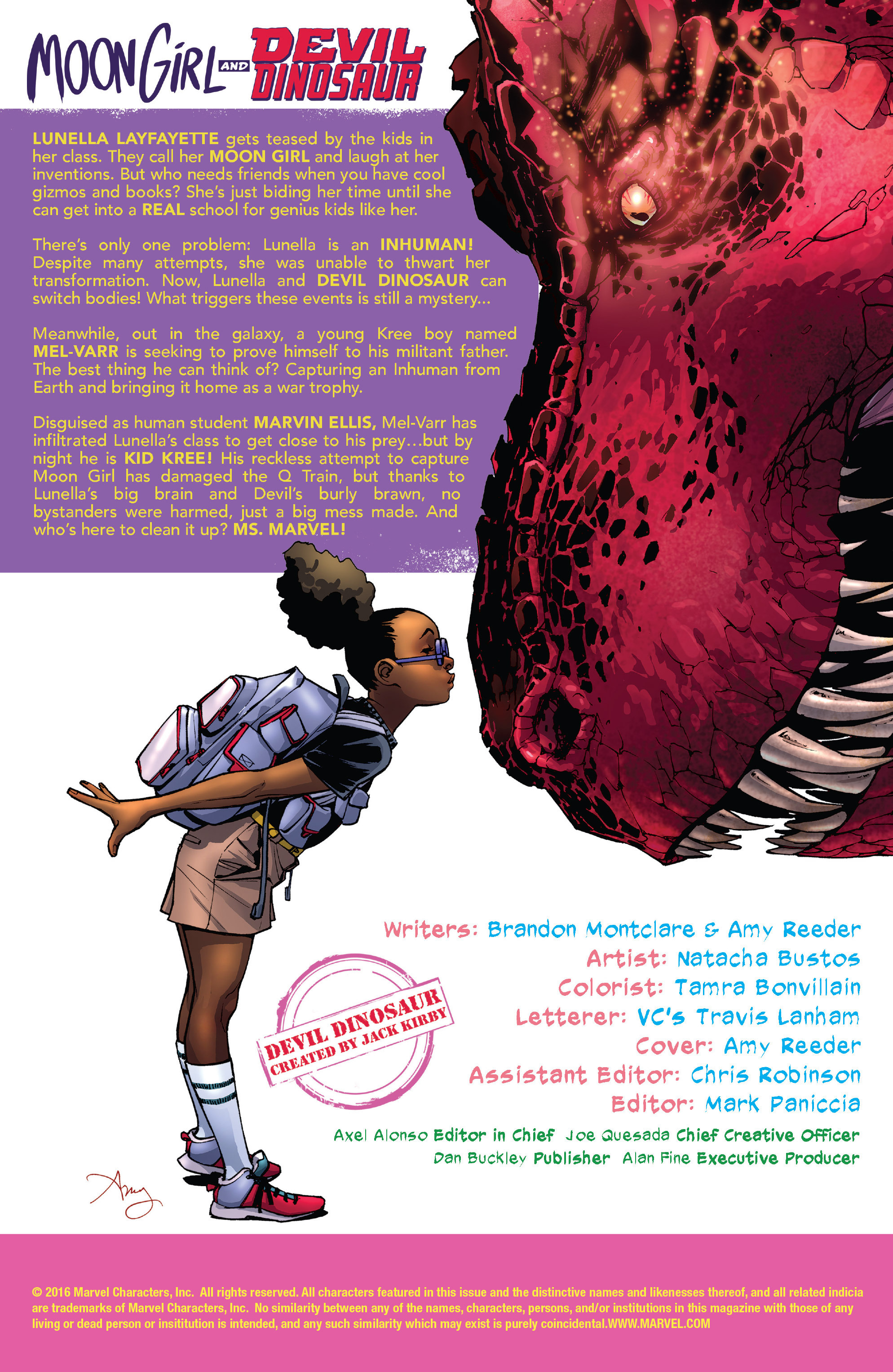 Read online Moon Girl And Devil Dinosaur comic -  Issue #10 - 2