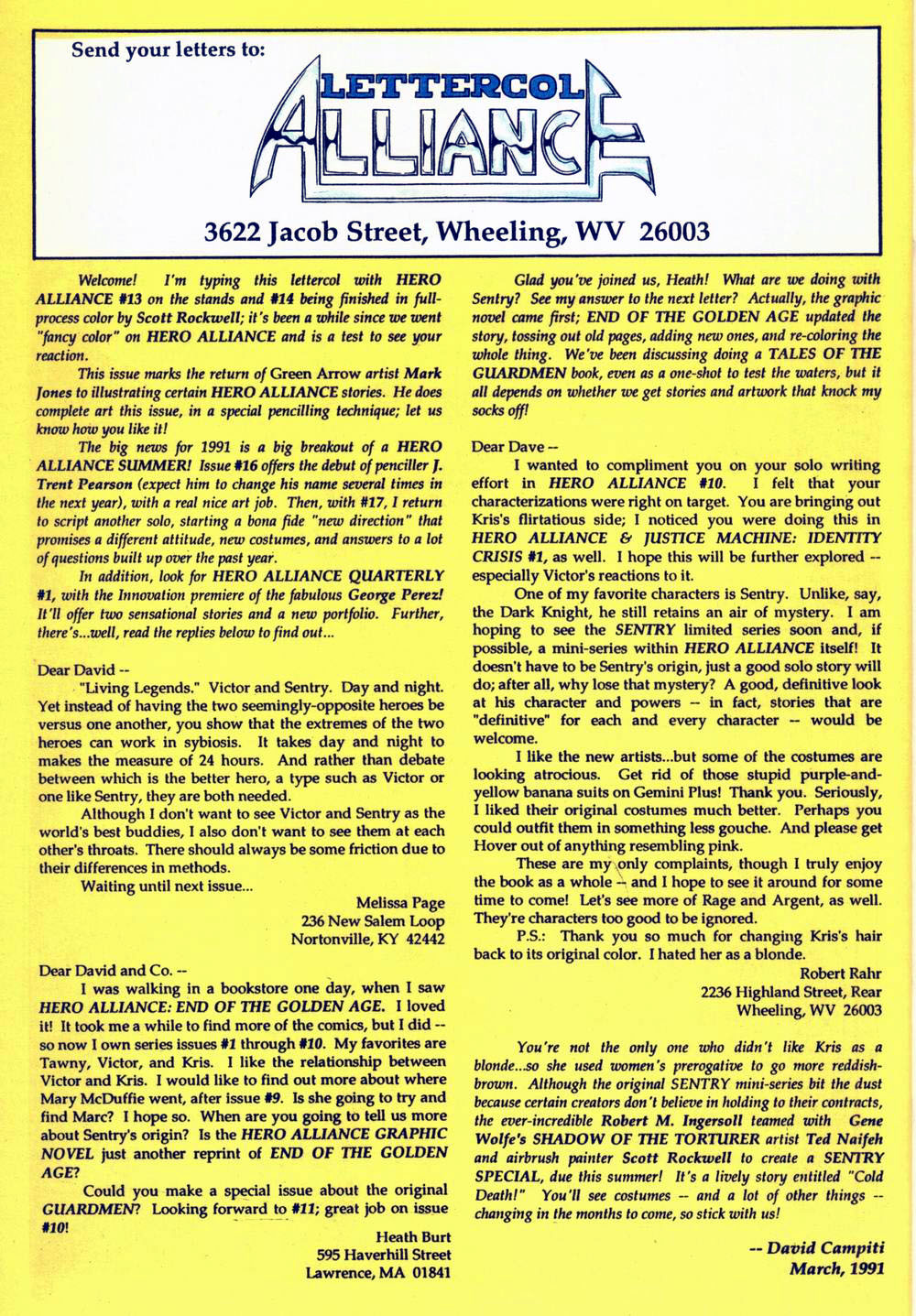 Read online Hero Alliance (1989) comic -  Issue #15 - 26