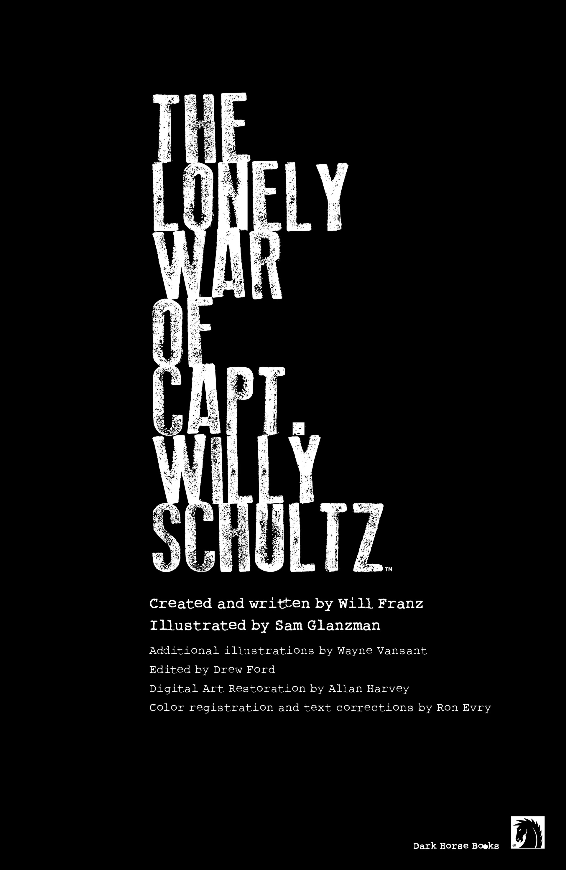Read online The Lonely War of Capt. Willy Schultz comic -  Issue # TPB (Part 1) - 5