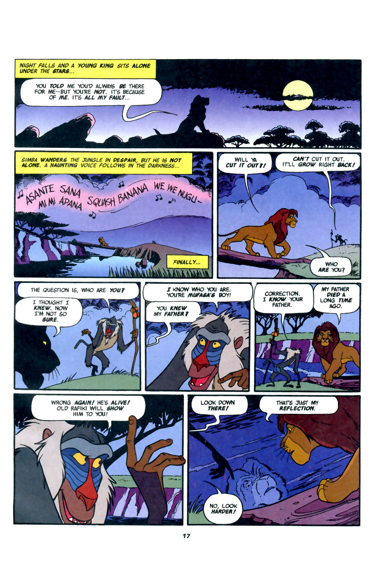 Read online Disney's The Lion King comic -  Issue #2 - 19