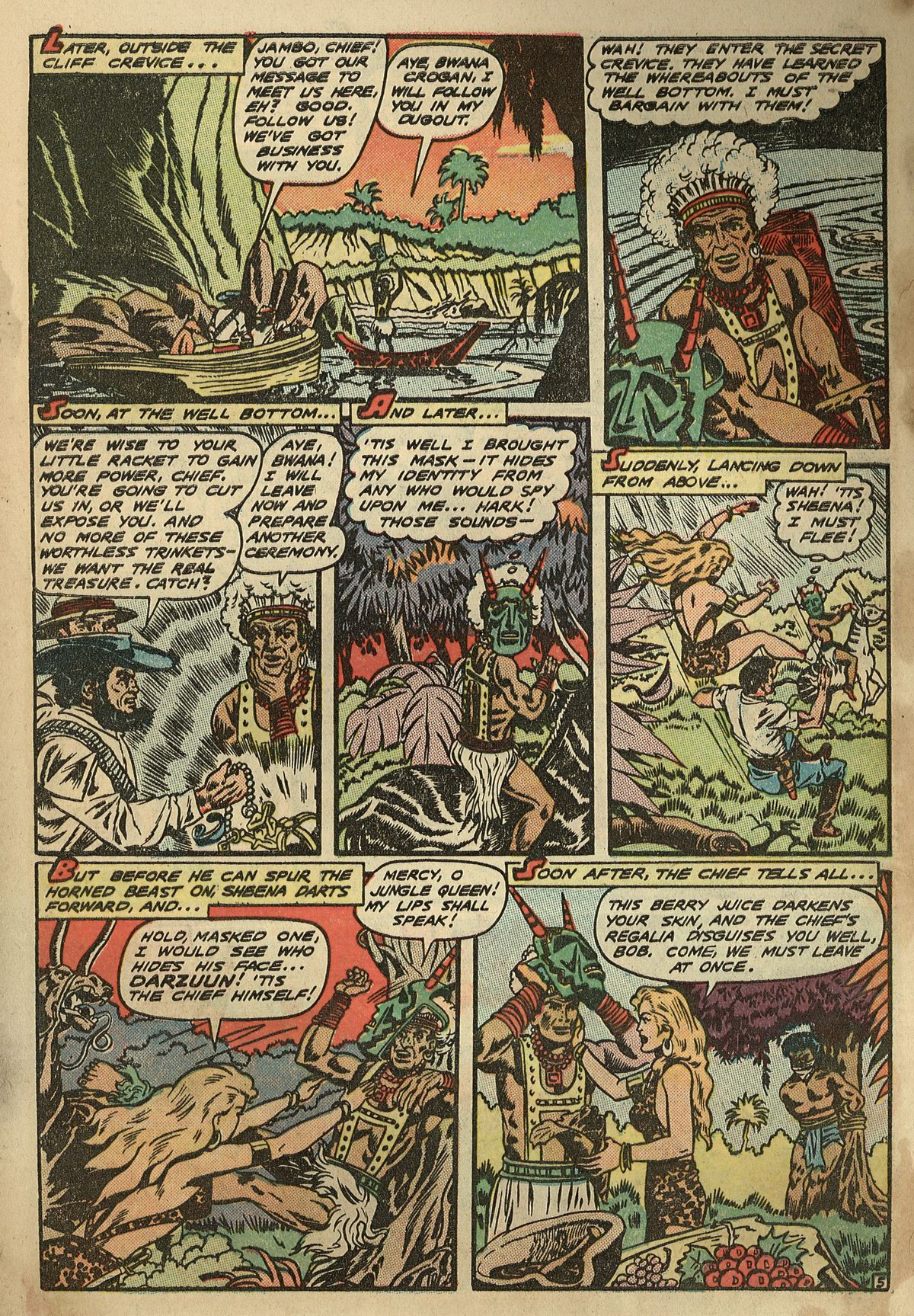 Read online Jumbo Comics comic -  Issue #124 - 7