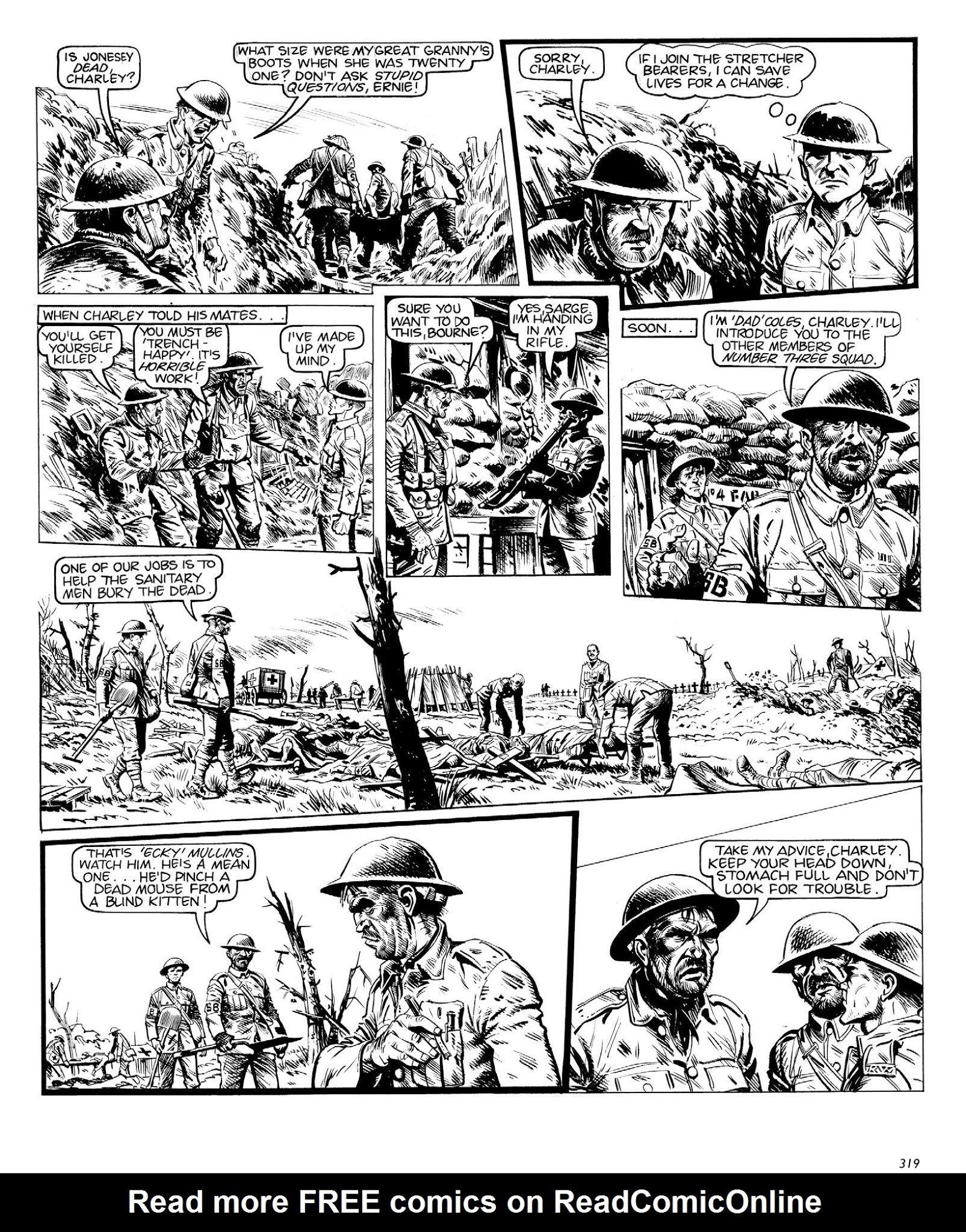 Read online Charley's War: The Definitive Collection comic -  Issue # TPB 2 - 319