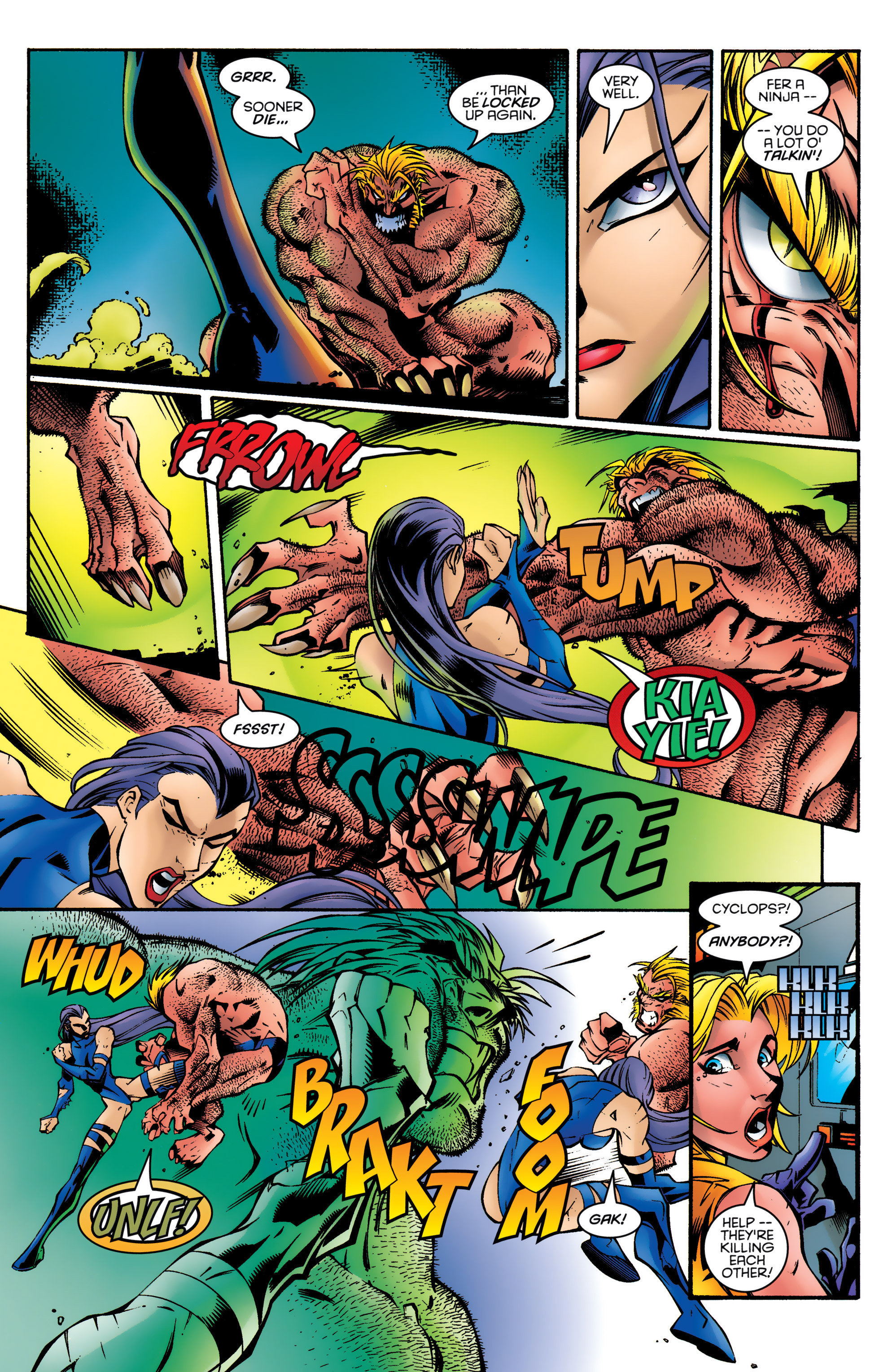 Read online Uncanny X-Men (1963) comic -  Issue #328 - 18