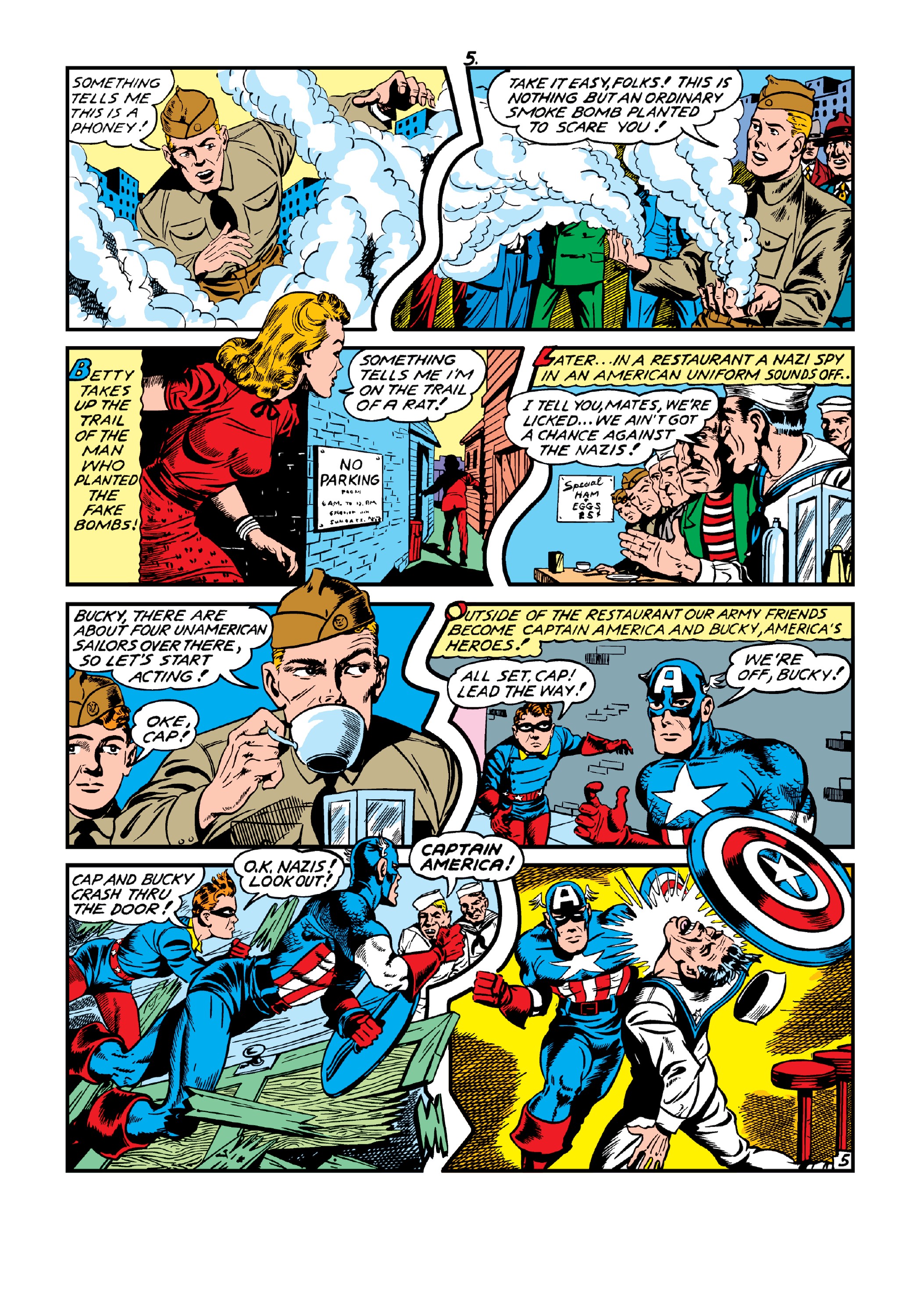 Read online Marvel Masterworks: Golden Age Captain America comic -  Issue # TPB 4 (Part 2) - 47