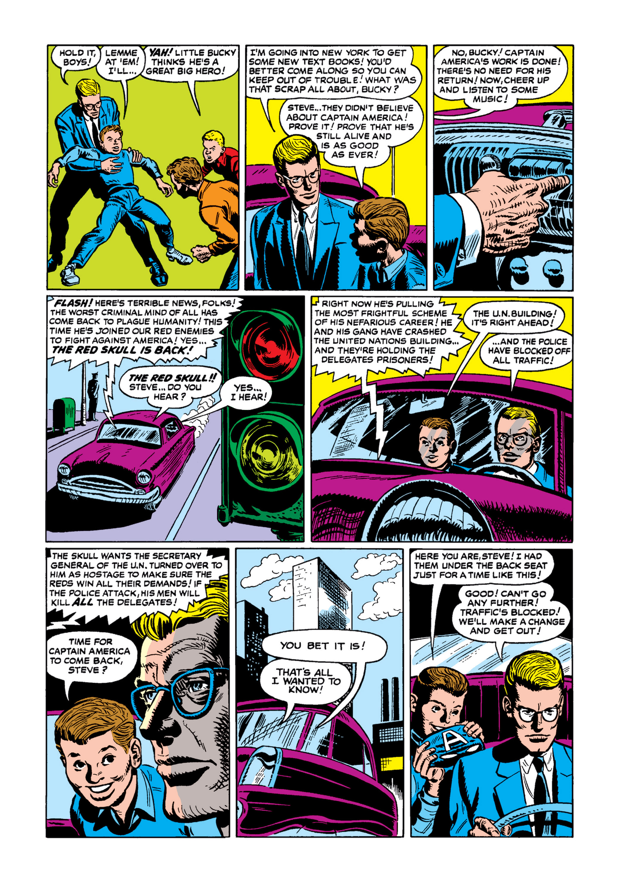 Read online Marvel Masterworks: Captain America comic -  Issue # TPB 7 (Part 2) - 51