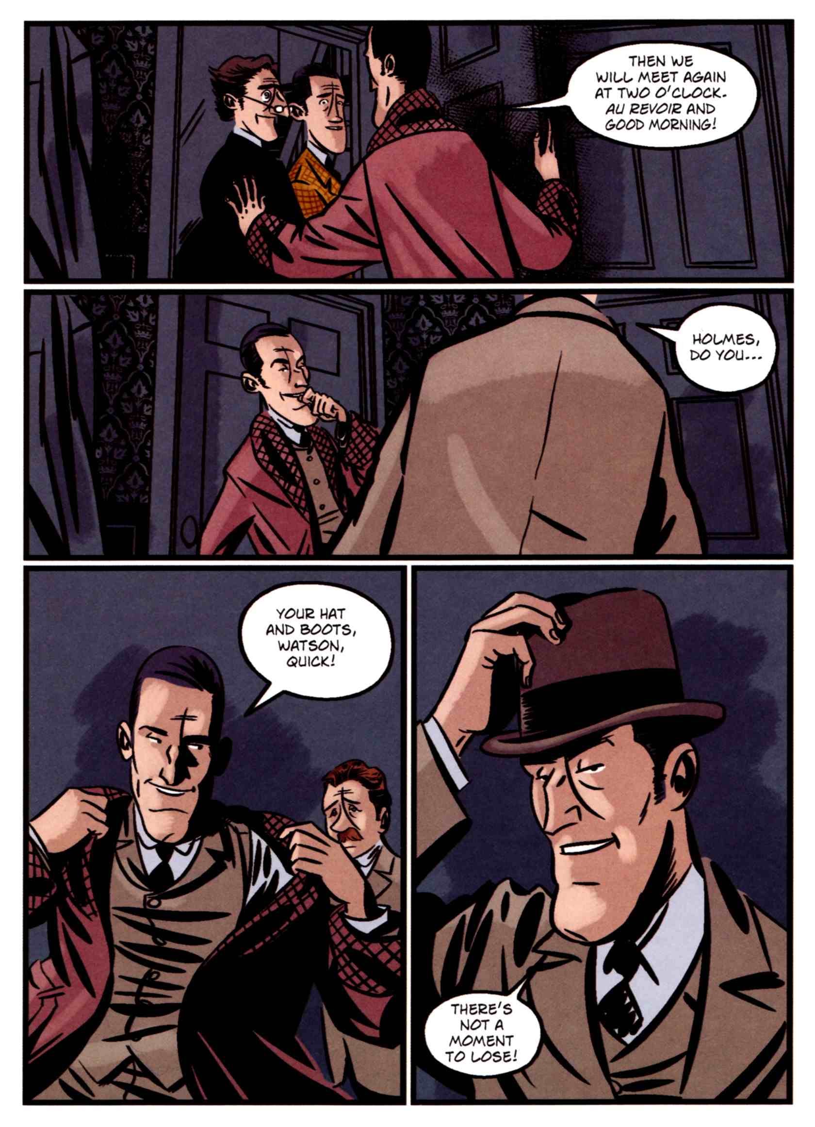 Read online The Hound of the Baskervilles (2009) comic -  Issue # TPB - 38