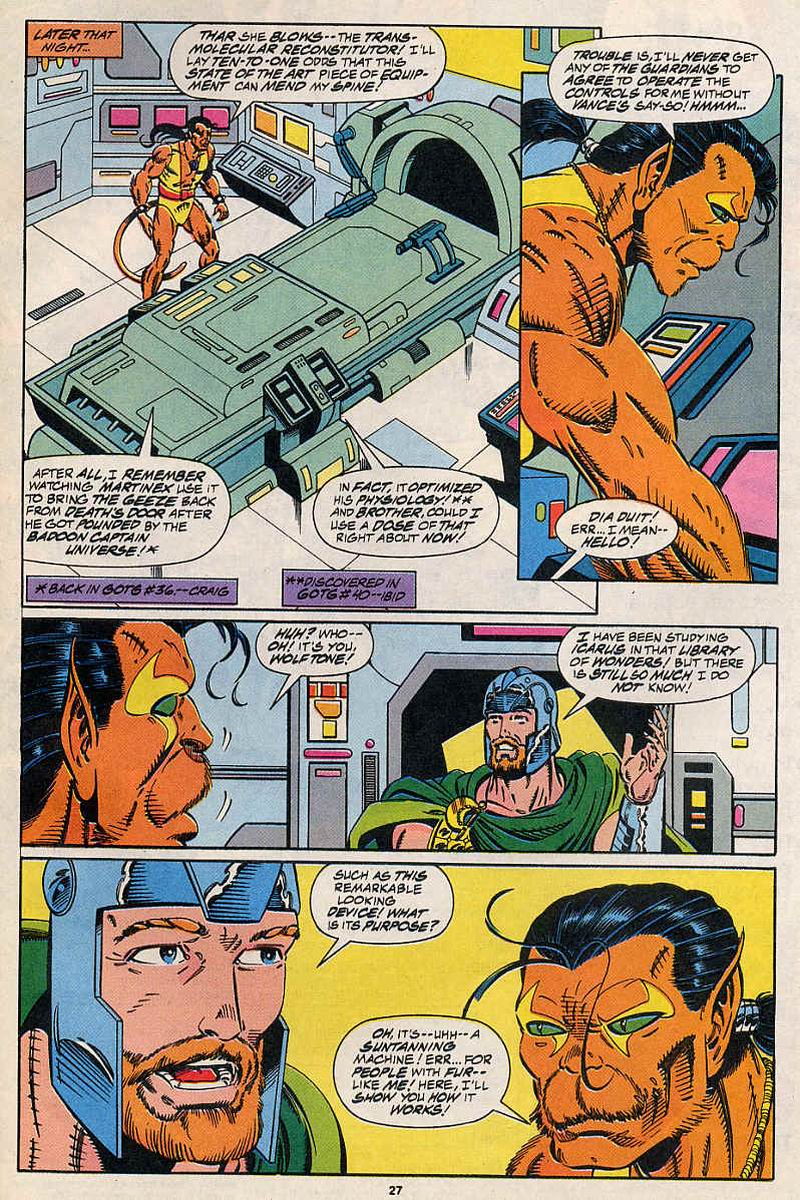 Guardians of the Galaxy (1990) issue 51 - Page 21