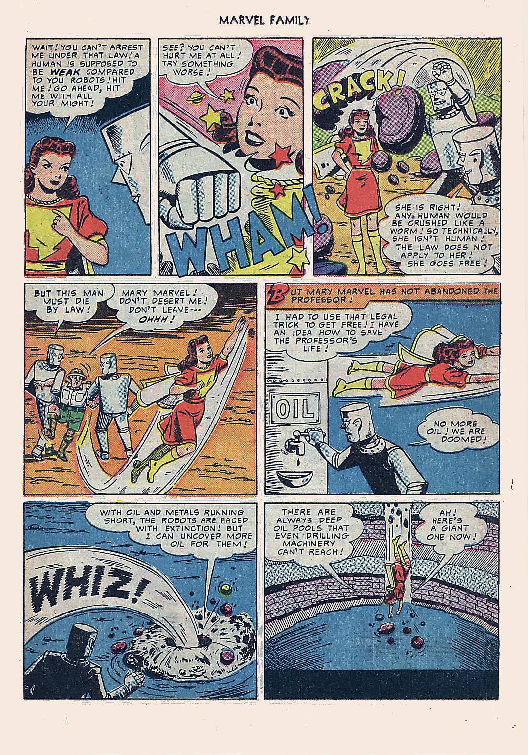 Read online The Marvel Family comic -  Issue #46 - 23