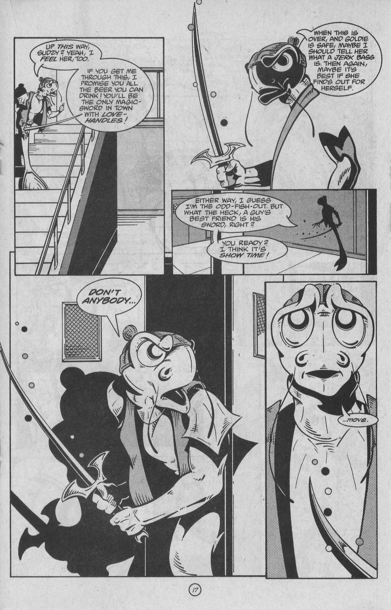 Read online The Fish Police comic -  Issue #19 - 19