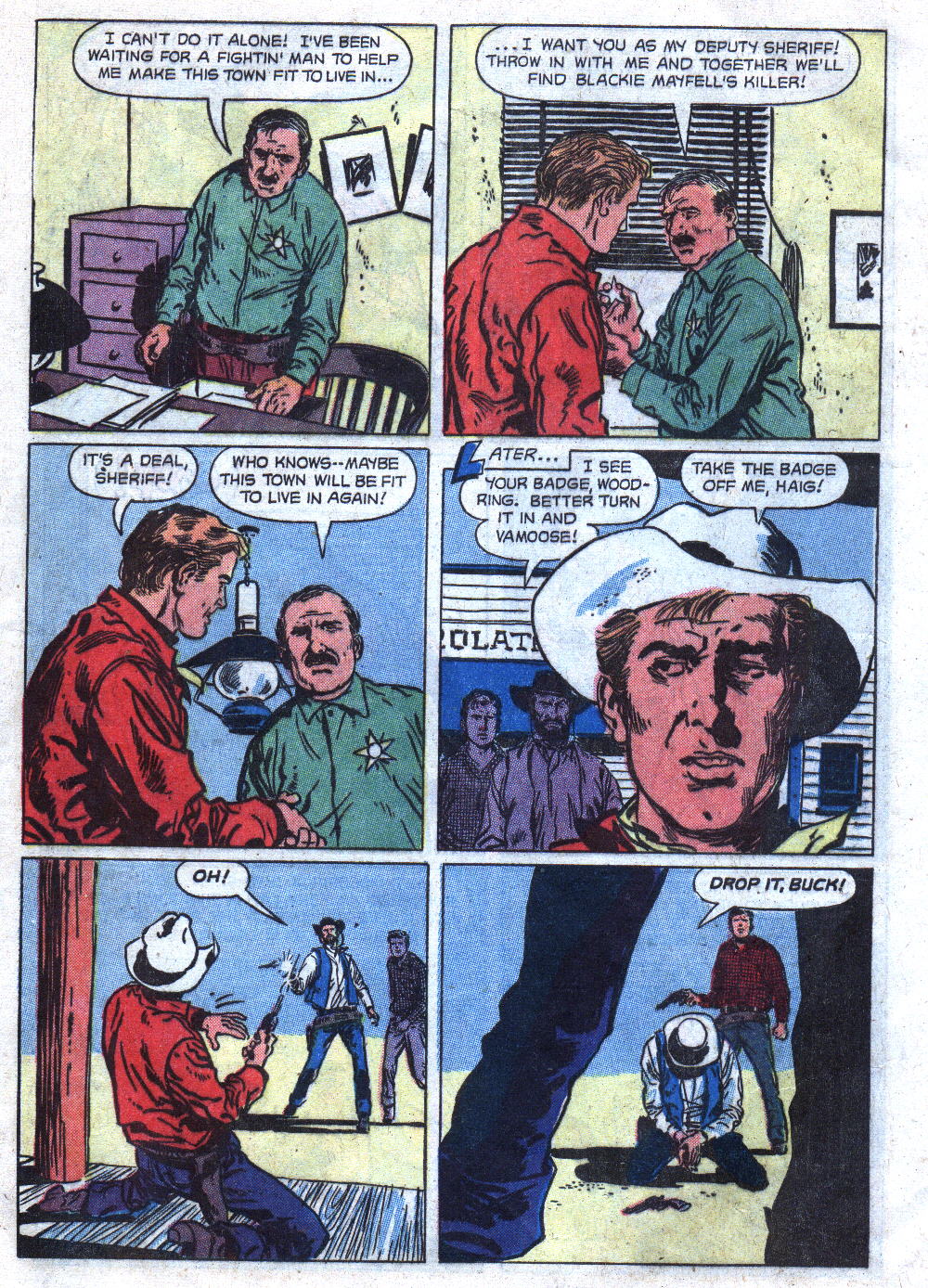 Read online Four Color Comics comic -  Issue #739 - 8
