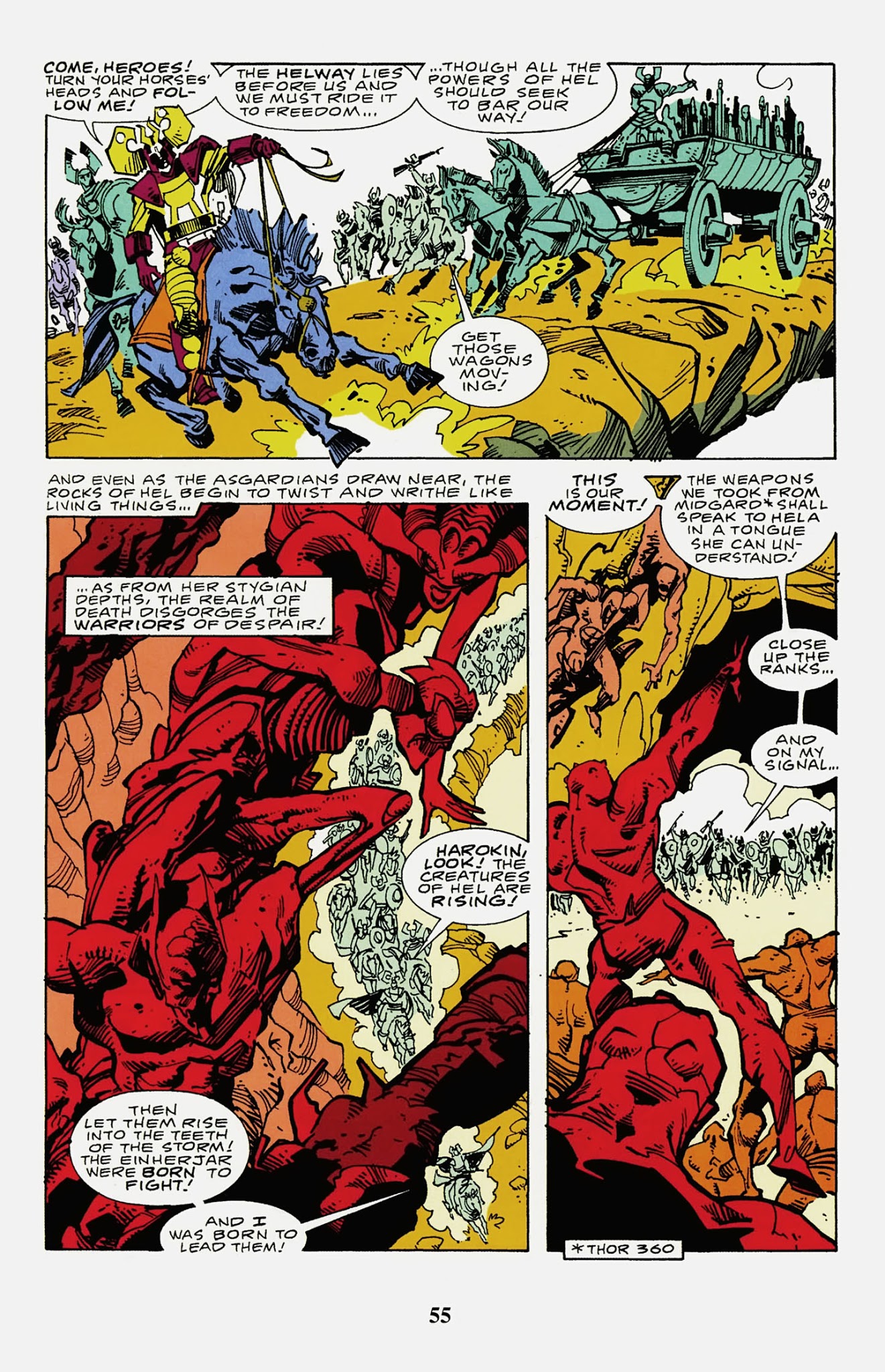 Read online Thor Visionaries: Walter Simonson comic -  Issue # TPB 3 - 57