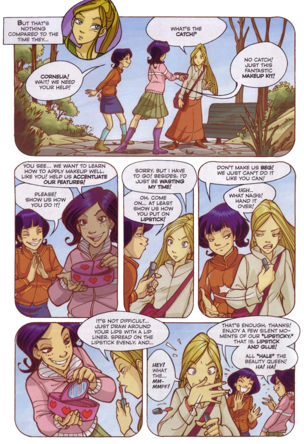 Read online W.i.t.c.h. comic -  Issue #70 - 32
