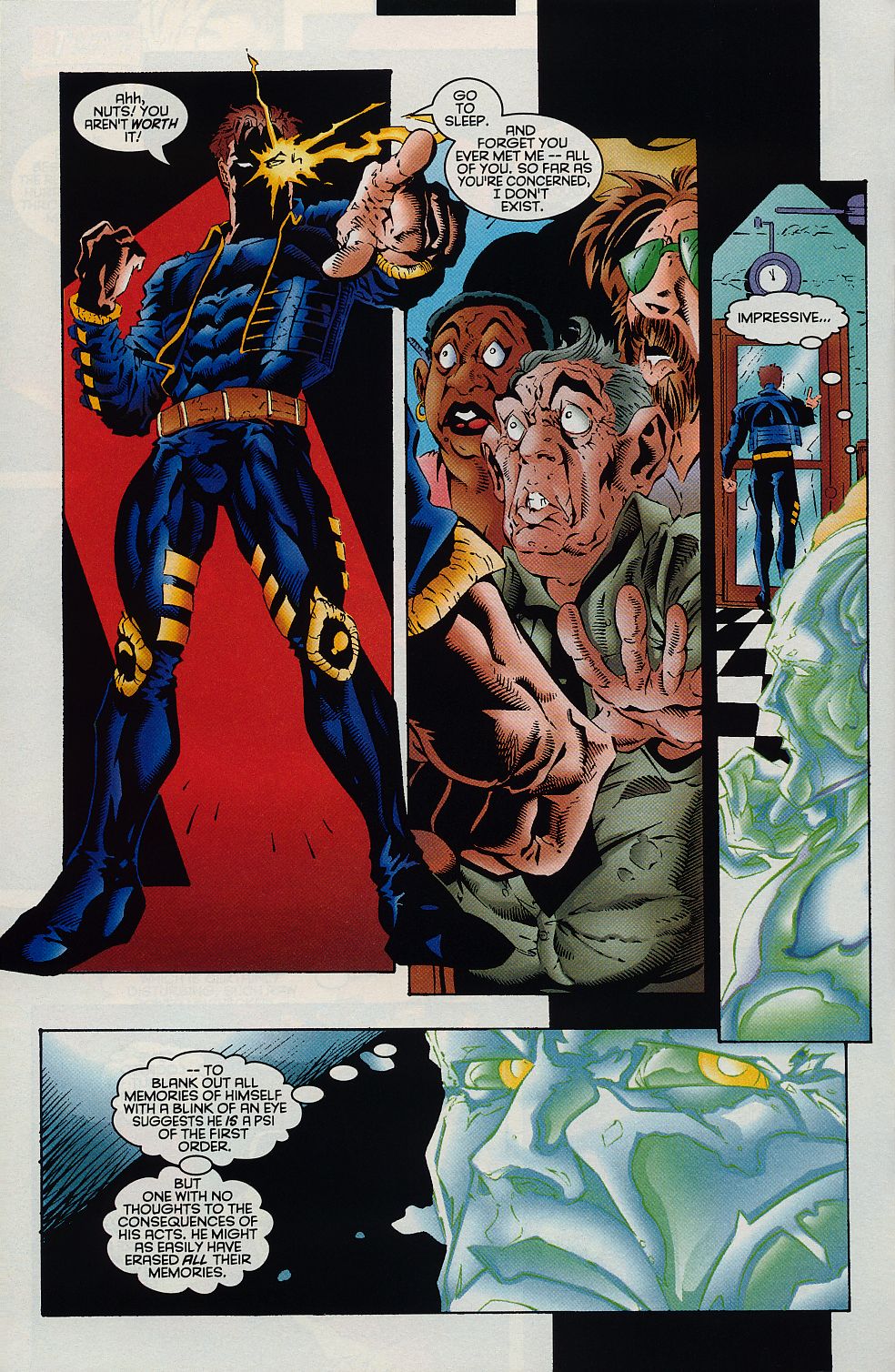 Read online X-Man comic -  Issue #10 - 15