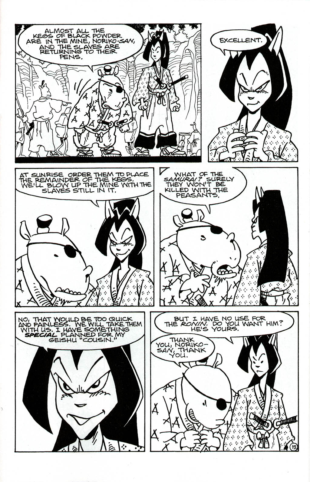 Read online Usagi Yojimbo (1996) comic -  Issue #87 - 17