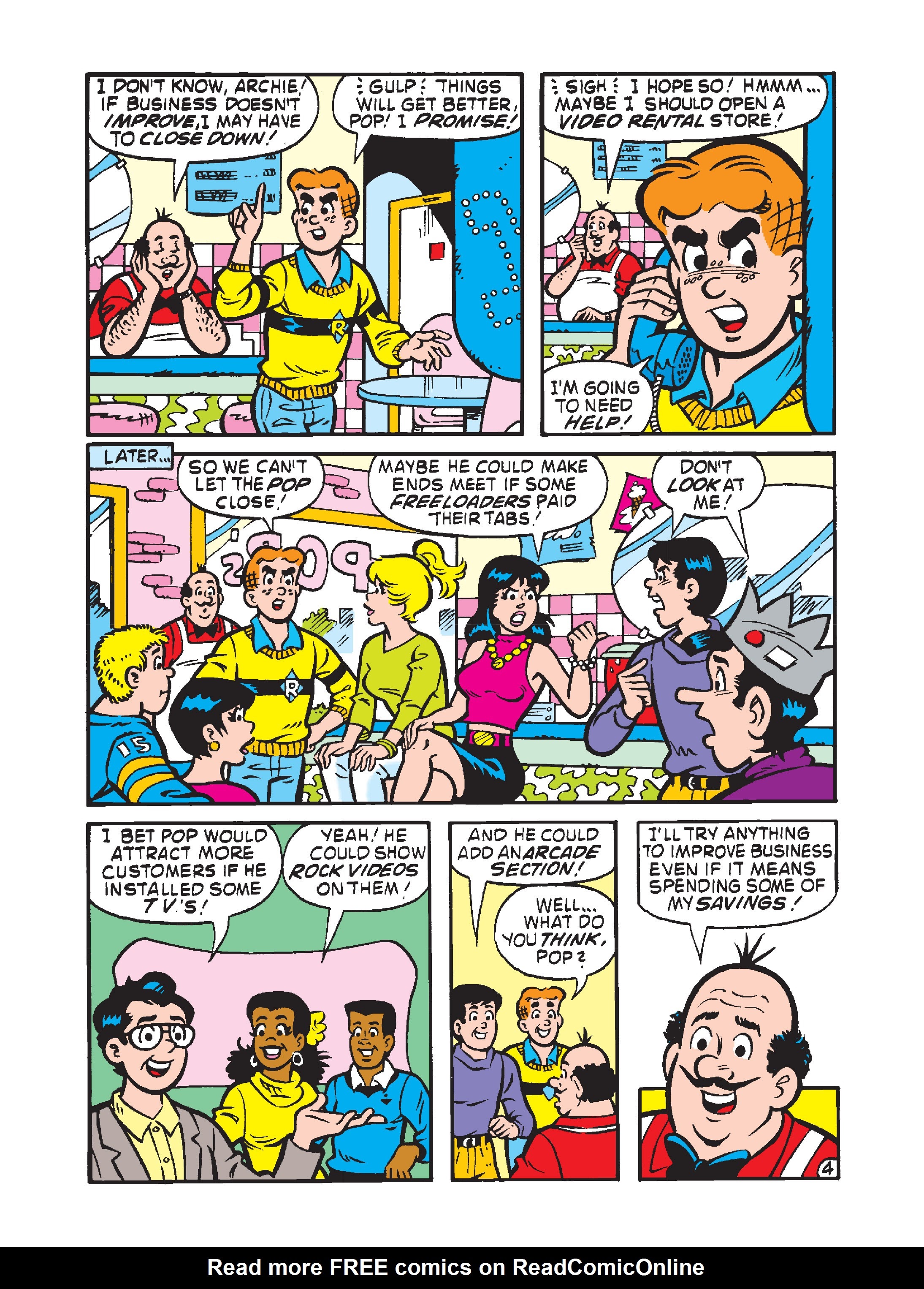 Read online Archie's Double Digest Magazine comic -  Issue #250 - 241