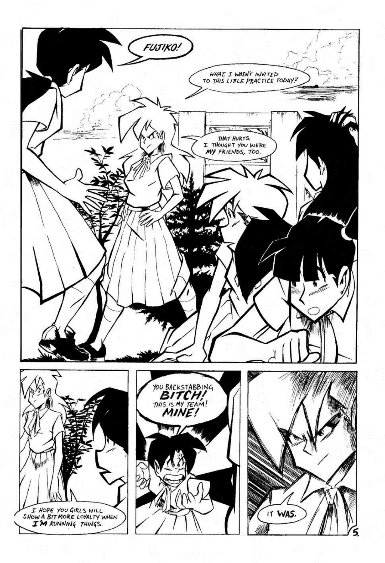 Read online Ninja High School (1986) comic -  Issue #79 - 4