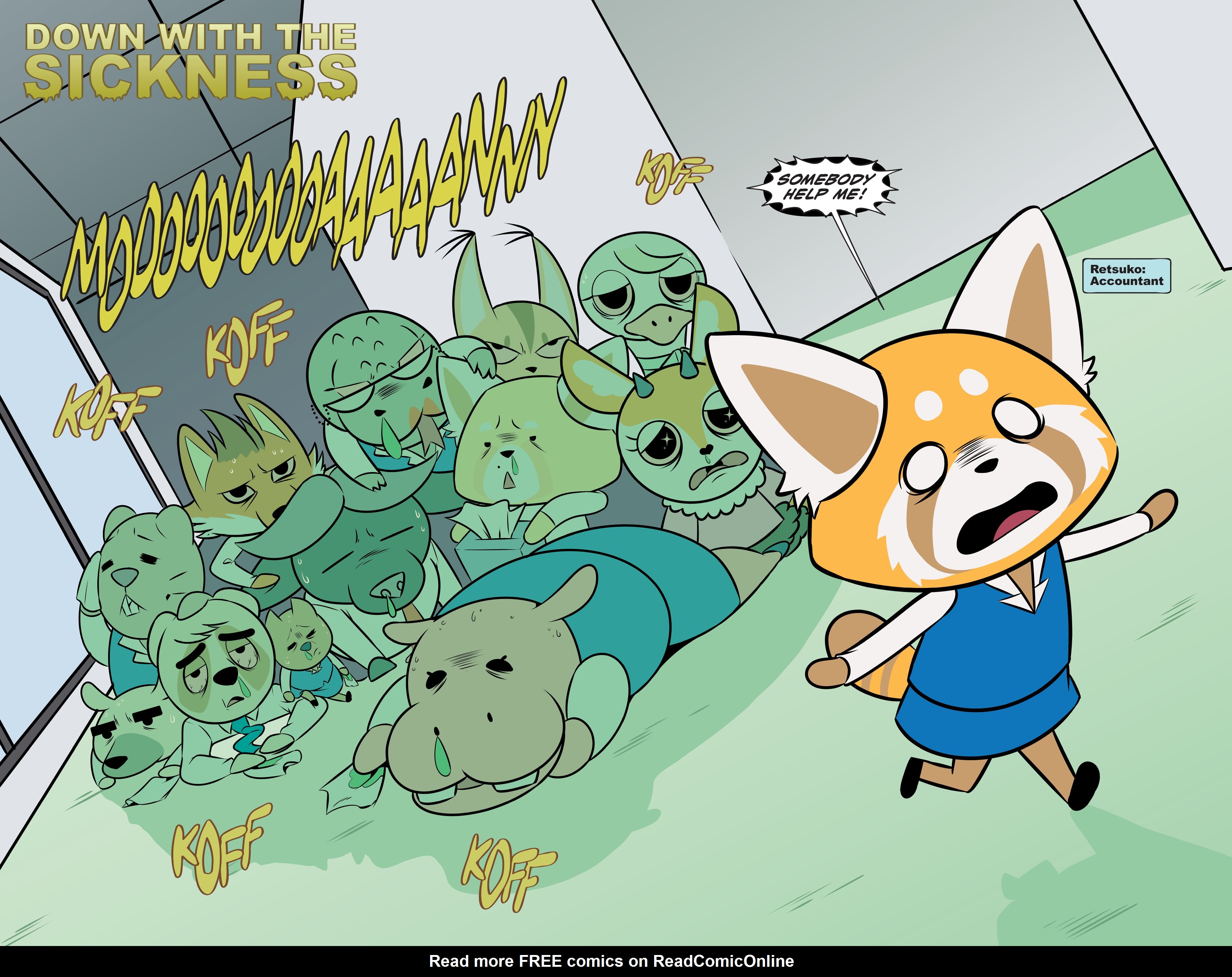 Read online Aggretsuko comic -  Issue #1 - 4