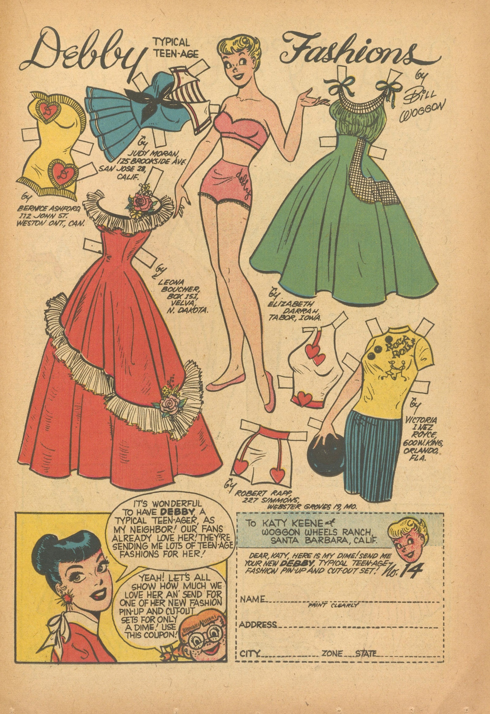 Read online Katy Keene (1949) comic -  Issue #42 - 22