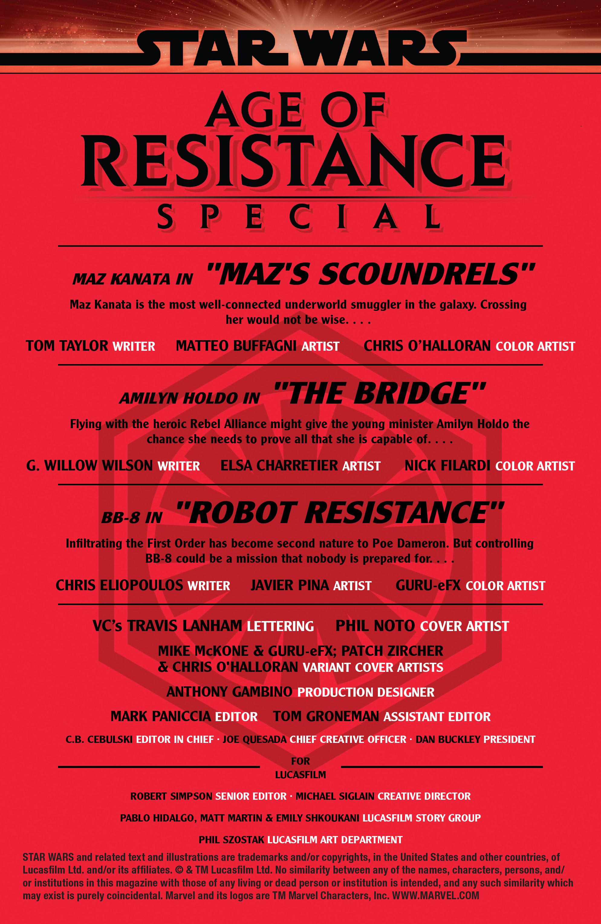 Read online Star Wars: Age of Resistance Special comic -  Issue # Full - 2