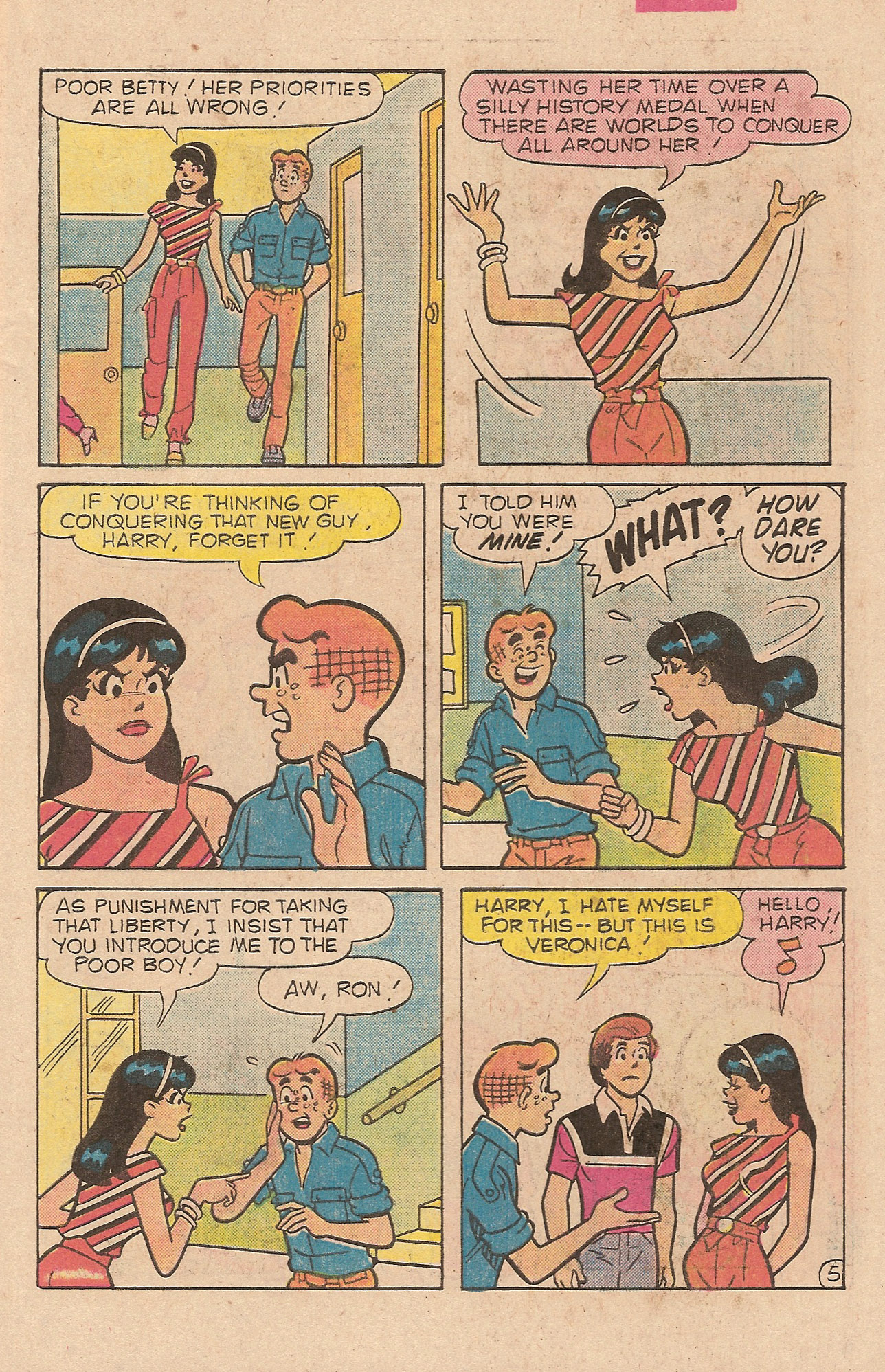 Read online Archie's Girls Betty and Veronica comic -  Issue #319 - 7