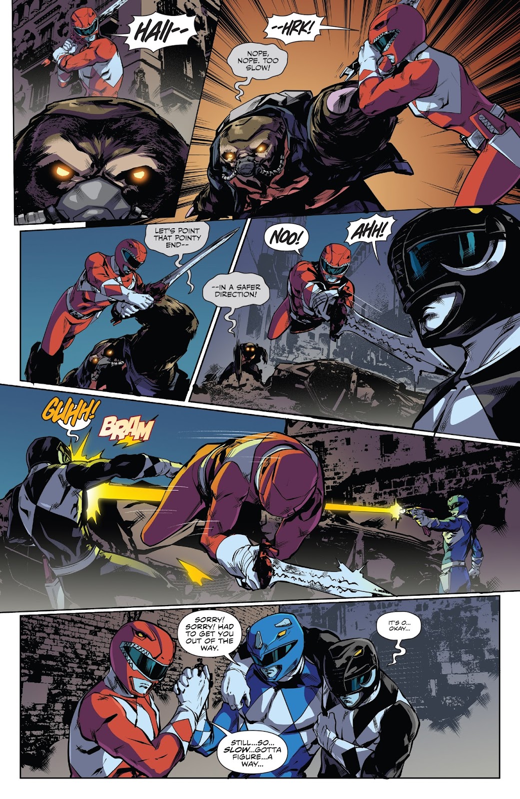 Mighty Morphin Power Rangers issue 19 - Page 14