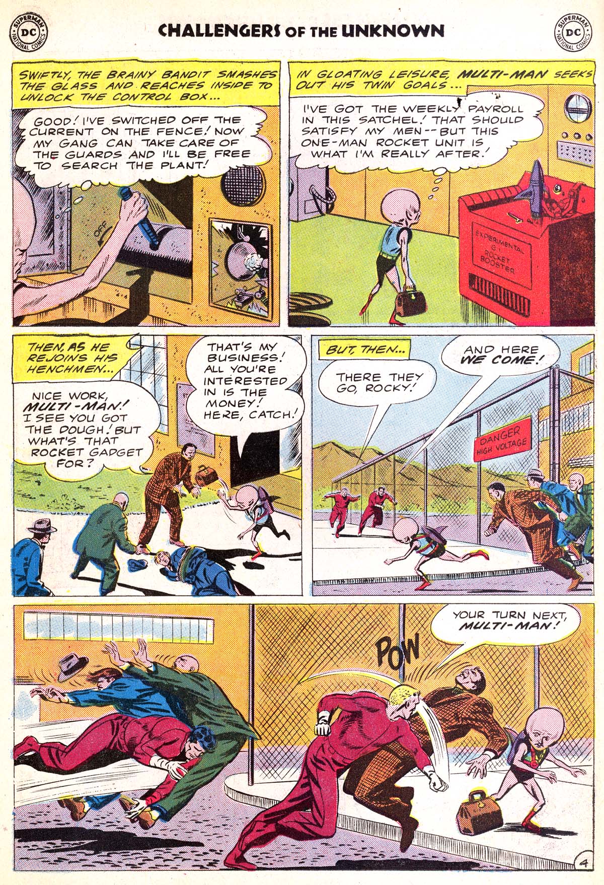 Challengers of the Unknown (1958) Issue #20 #20 - English 6