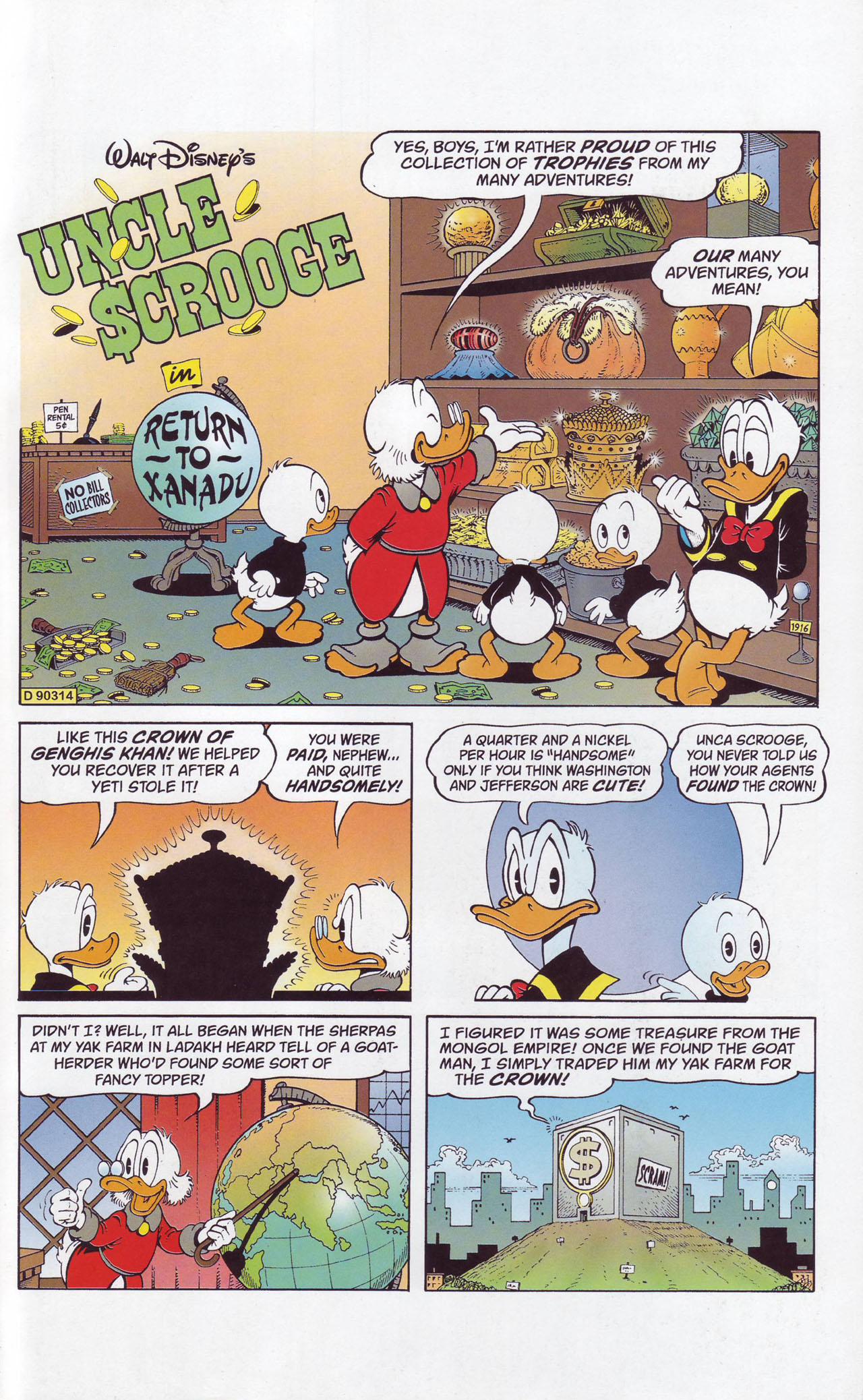 Read online Uncle Scrooge (1953) comic -  Issue #357 - 3