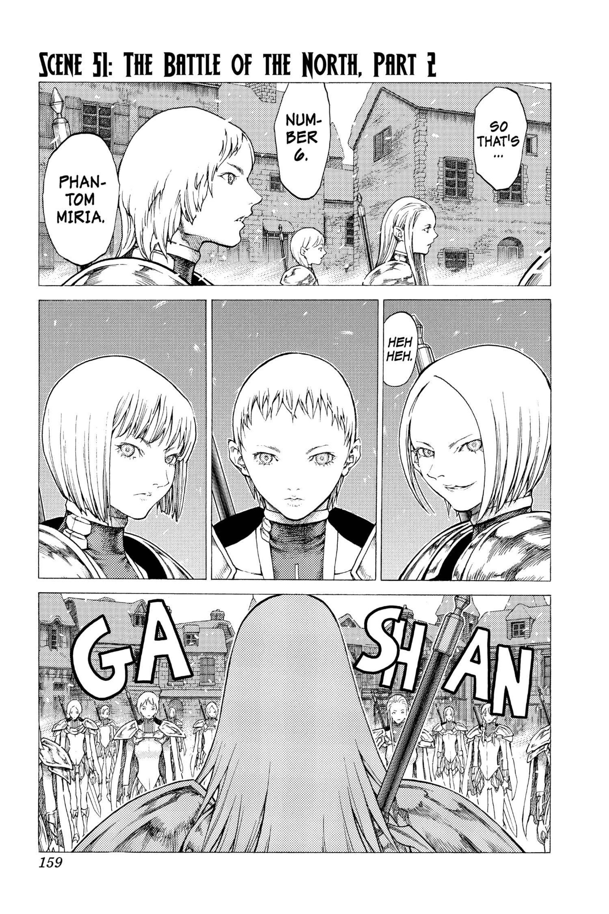 Read online Claymore comic -  Issue #9 - 148