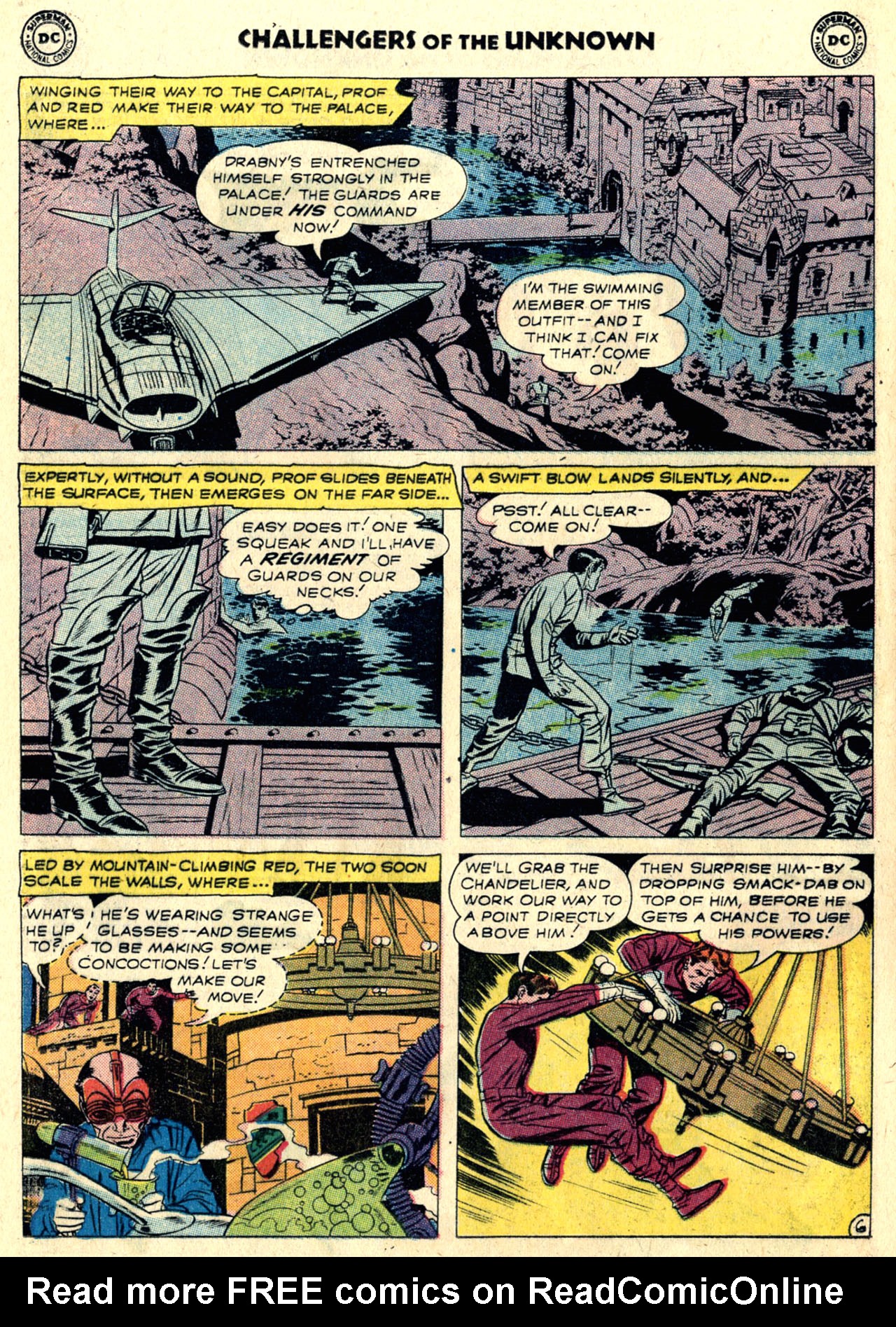 Challengers of the Unknown (1958) Issue #8 #8 - English 8