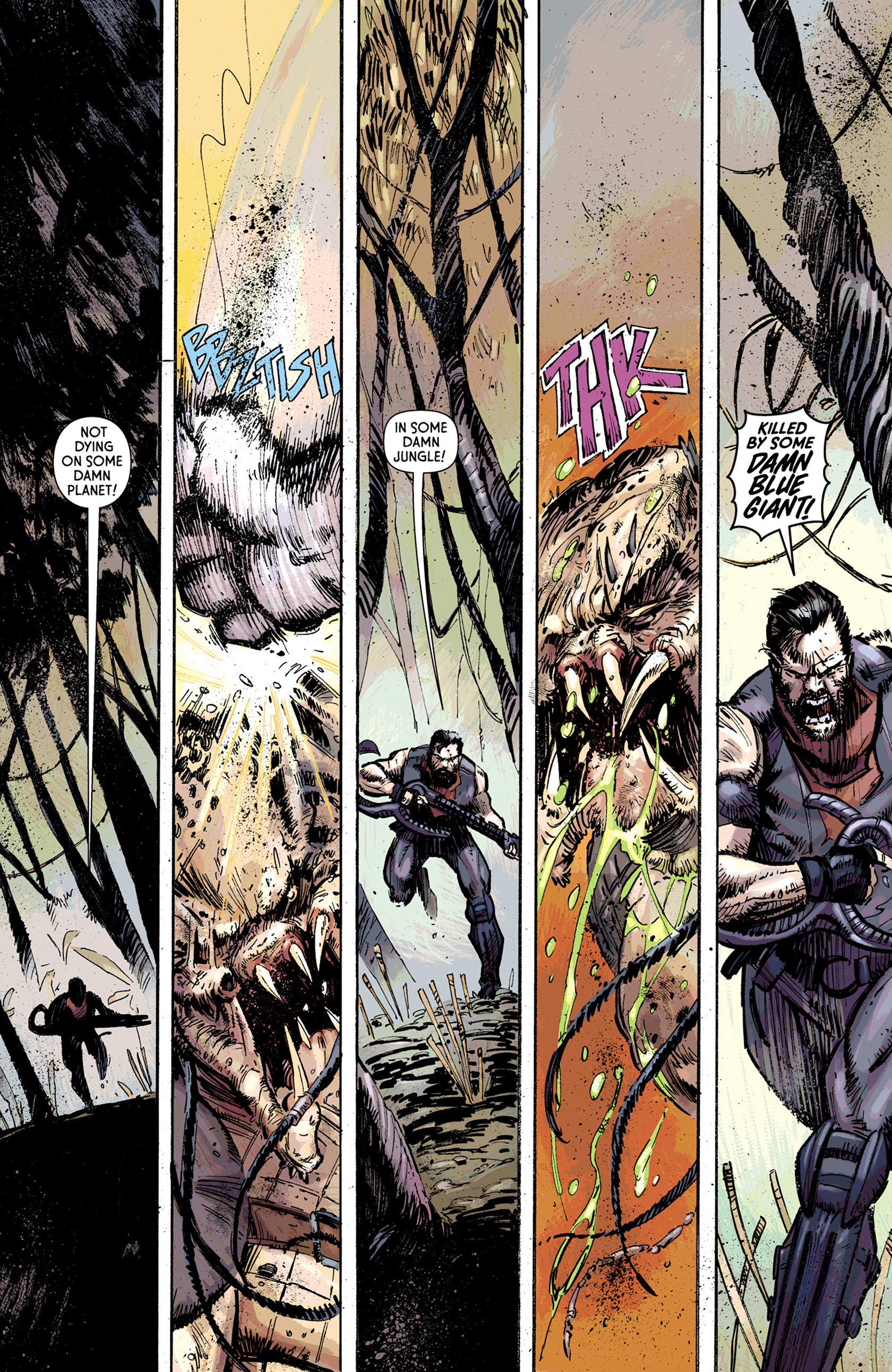 Read online Predator: Fire and Stone comic -  Issue #4 - 8