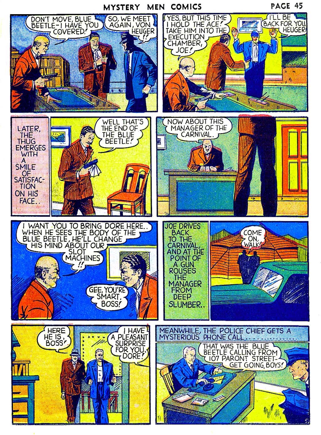 Read online Mystery Men Comics comic -  Issue #6 - 47