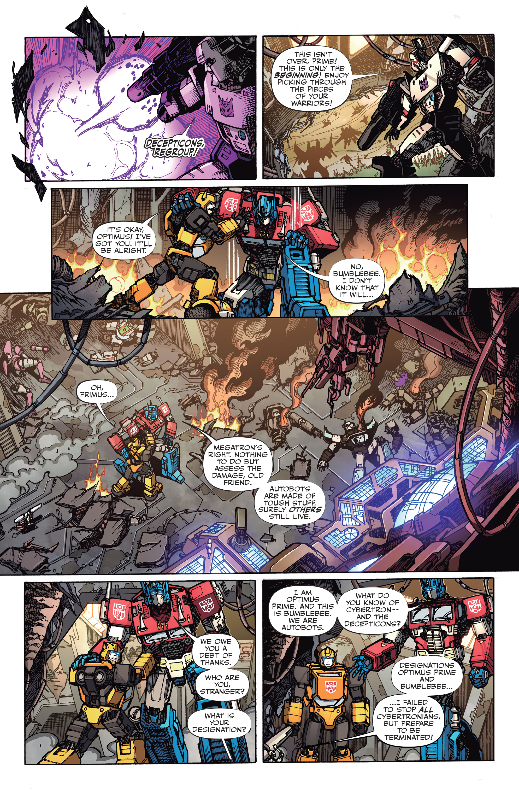 Read online Transformers vs. the Terminator comic -  Issue #2 - 13