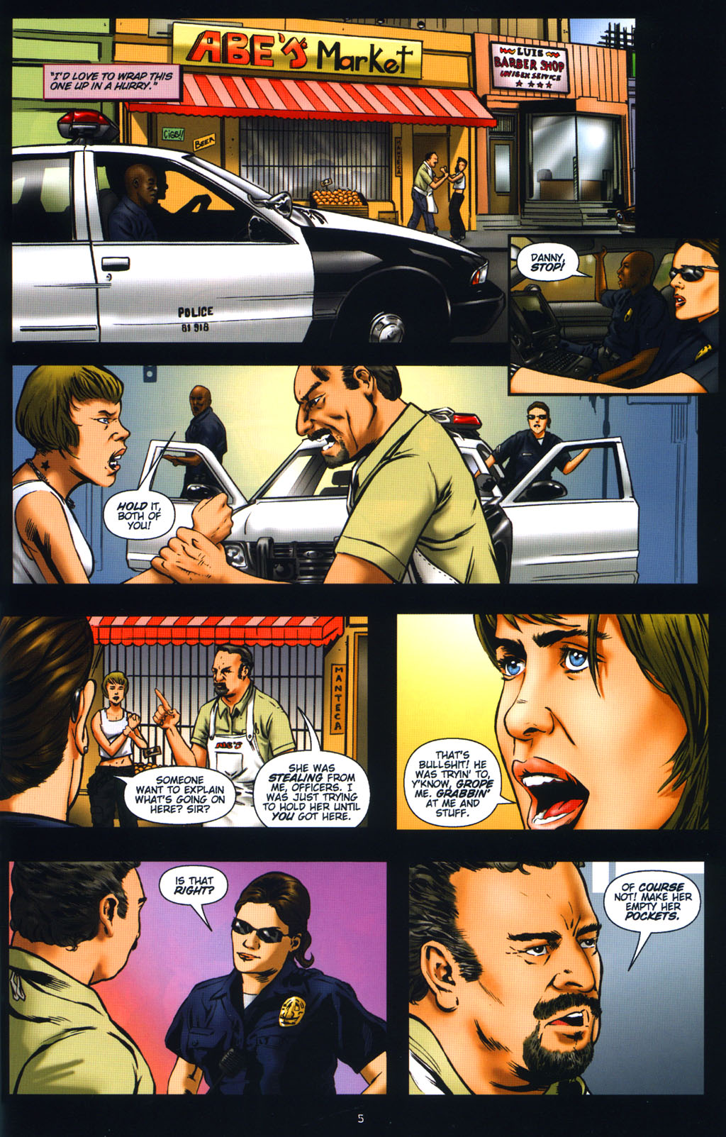 Read online The Shield: Spotlight comic -  Issue #3 - 7