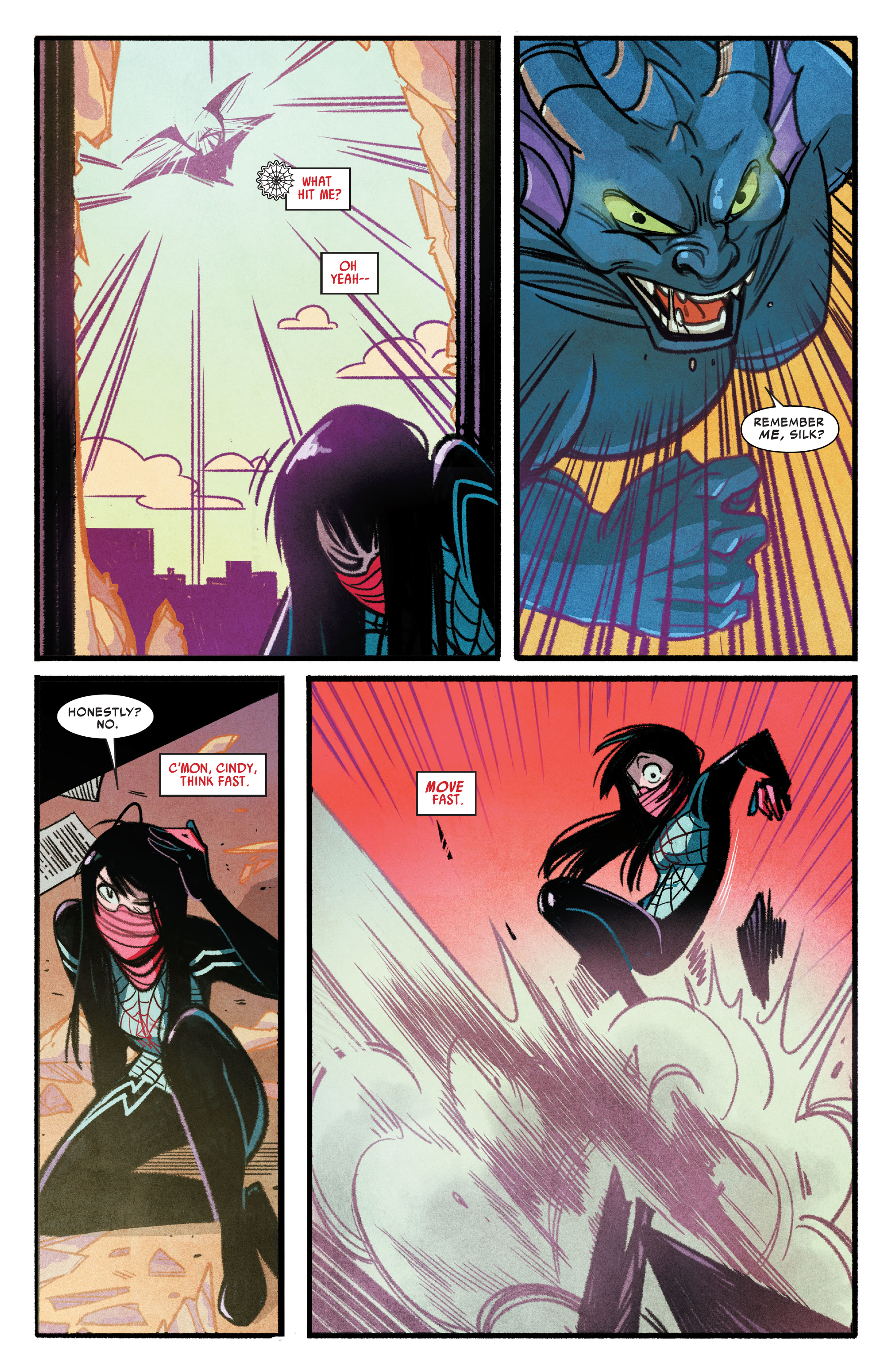 Read online Silk: Out of the Spider-Verse comic -  Issue # TPB 1 (Part 2) - 9