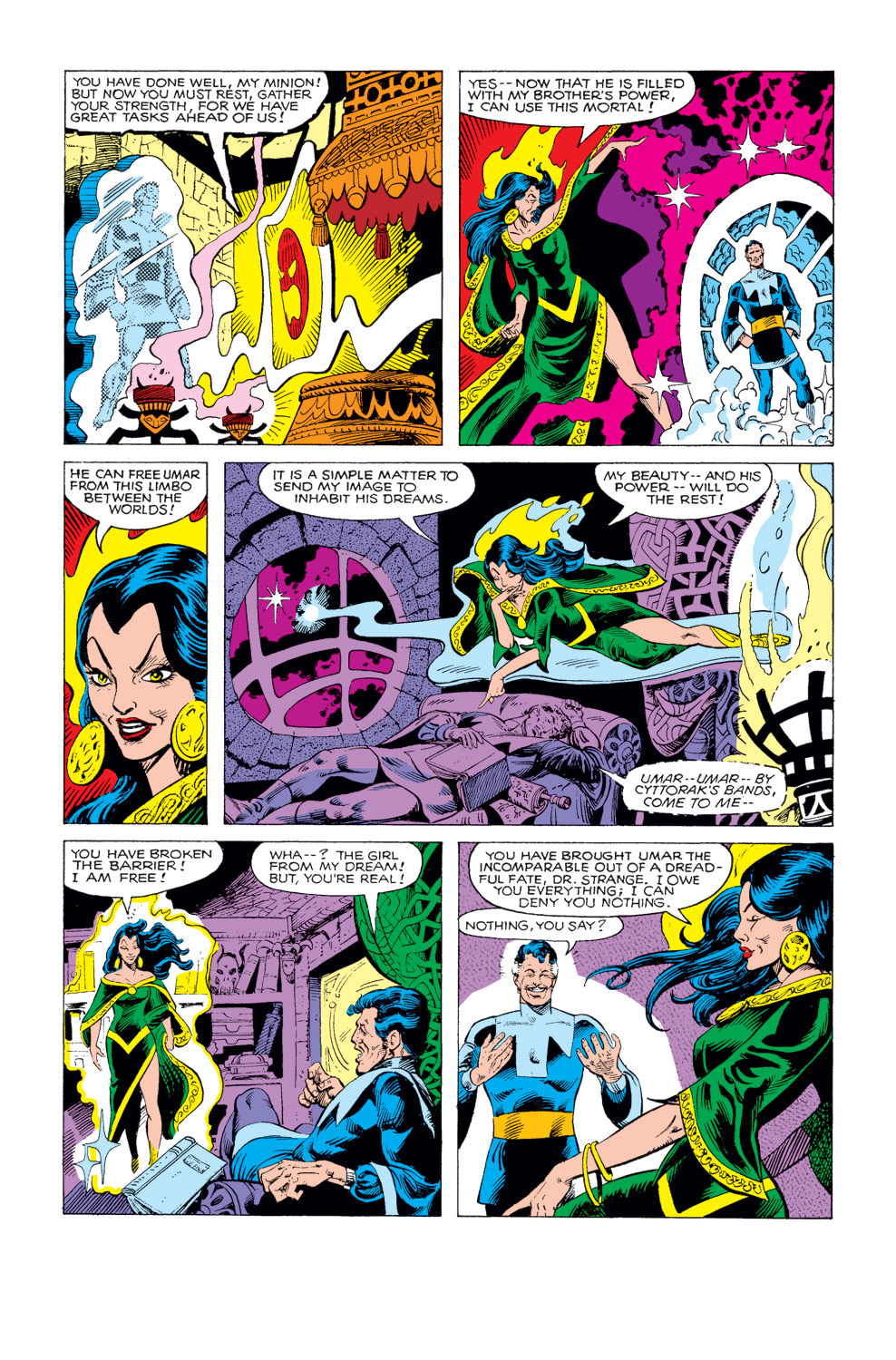 Read online What If? (1977) comic -  Issue #18 - Dr. Strange were a disciple of Dormammu - 12