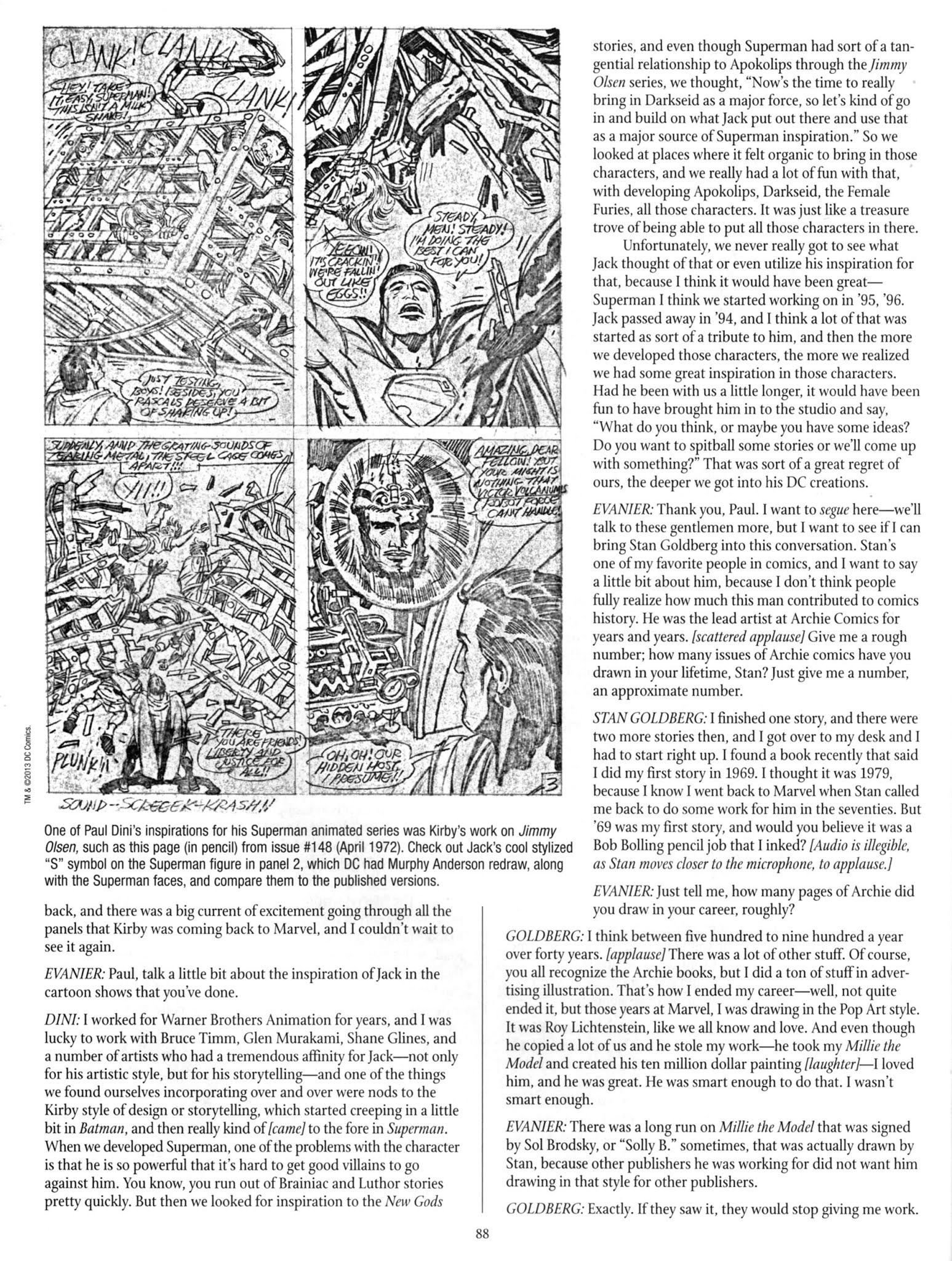 Read online The Jack Kirby Collector comic -  Issue #60 - 92