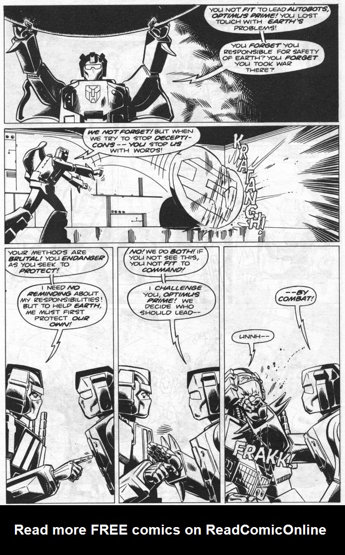 Read online The Transformers (UK) comic -  Issue #263 - 10