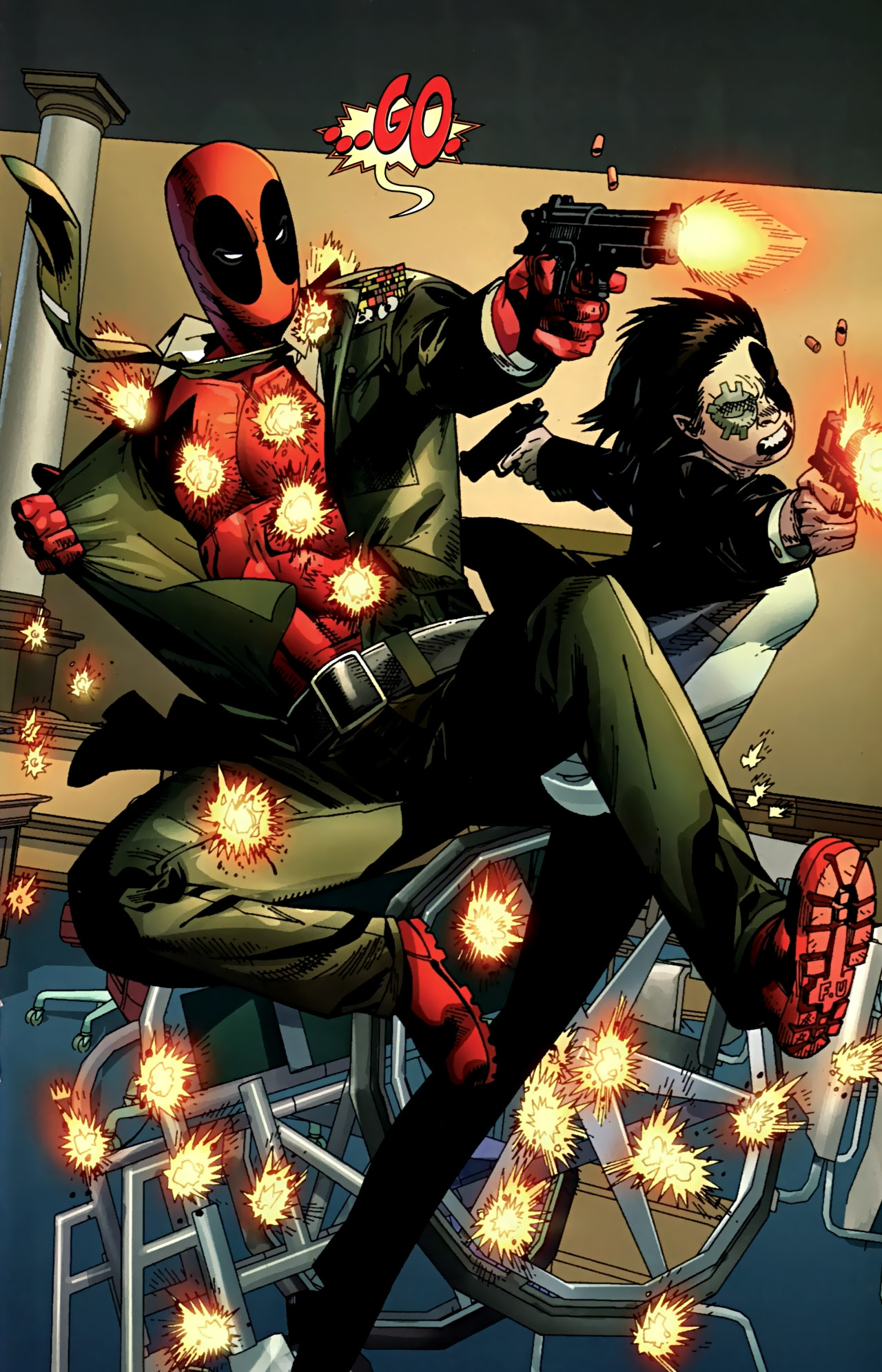 Read online Deadpool: Wade Wilson's War comic -  Issue #4 - 13